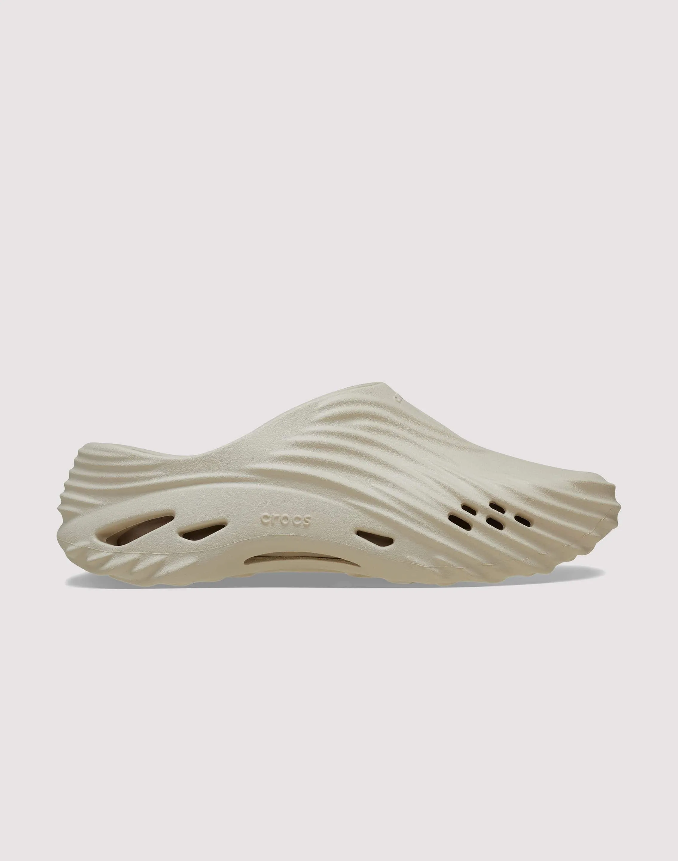 Crocs Echo Wave "Almond Tint" Sandal Summer Ready Slides
