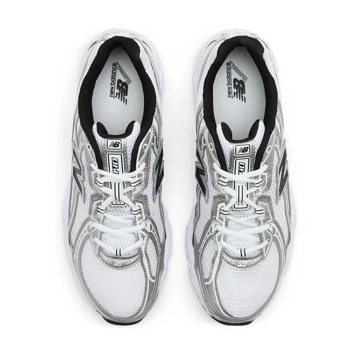 740 'White Silver Metallic' Track Run Dual Tone