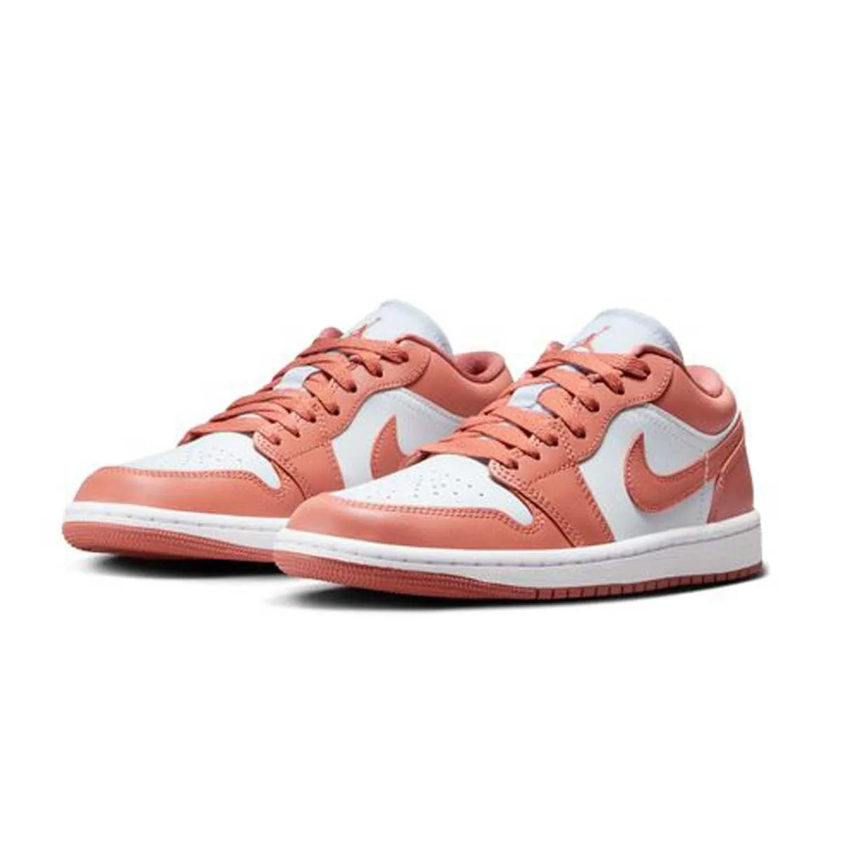 Wmns Air Jordan 1 Low 'Pink Salmon' Neutral Glow