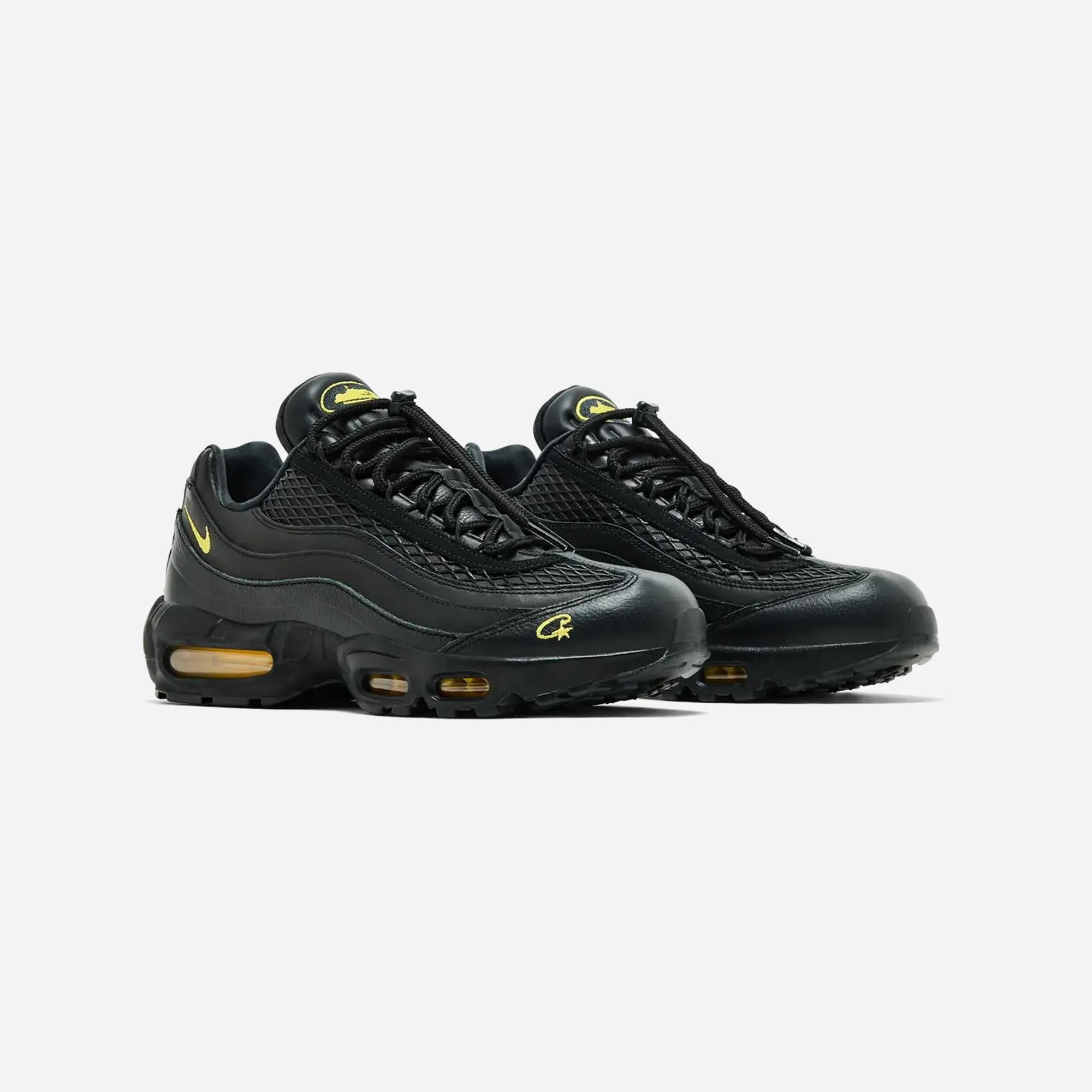 Nike Air Max 95 Corteiz Honey Black Long-Distance Support Durable Frame