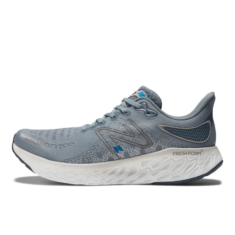Fresh Foam X 1080v12 - Steele with Serene Blue and Lead - Men's day running shoes