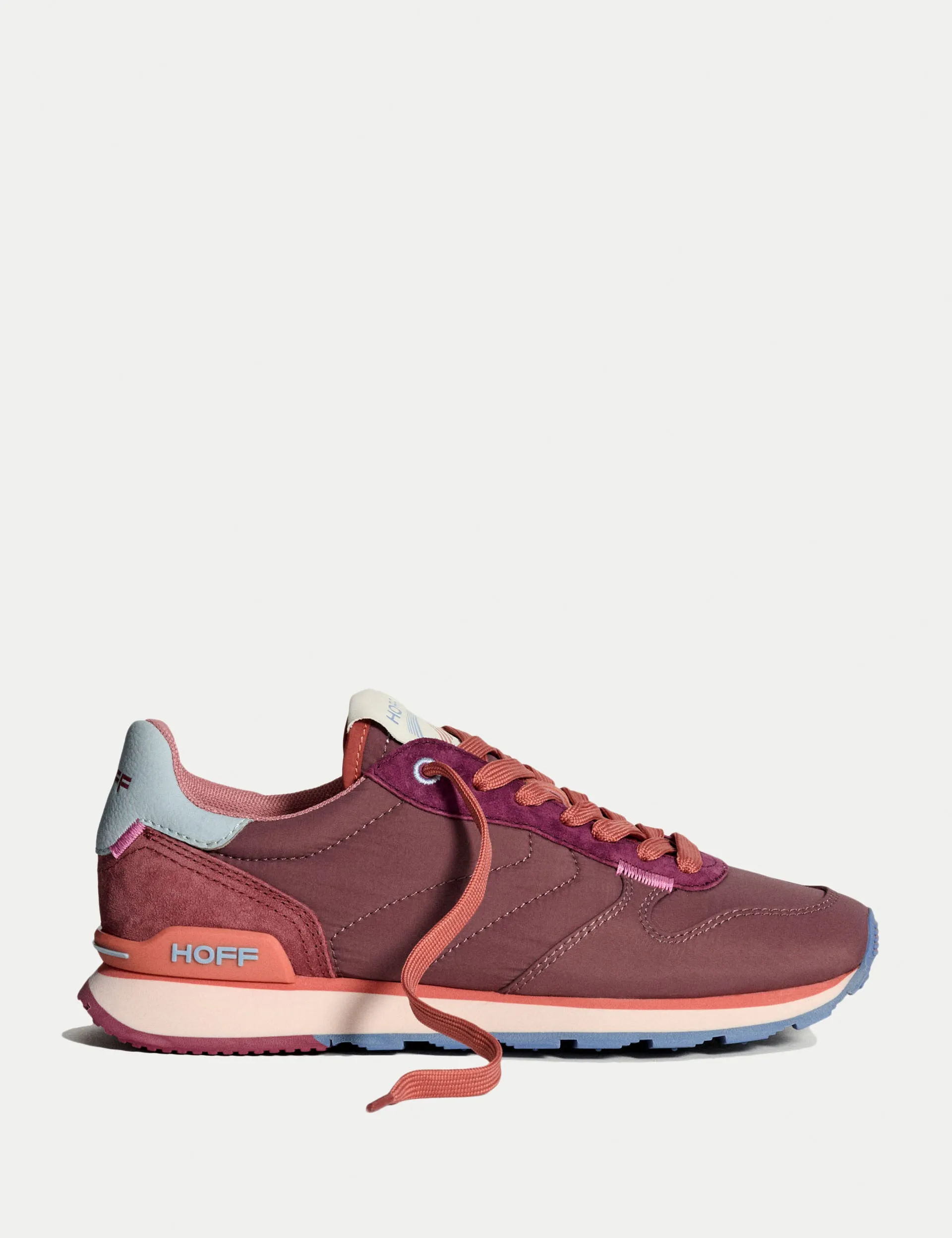 Comfortable Heel Track & Field - Burgundy