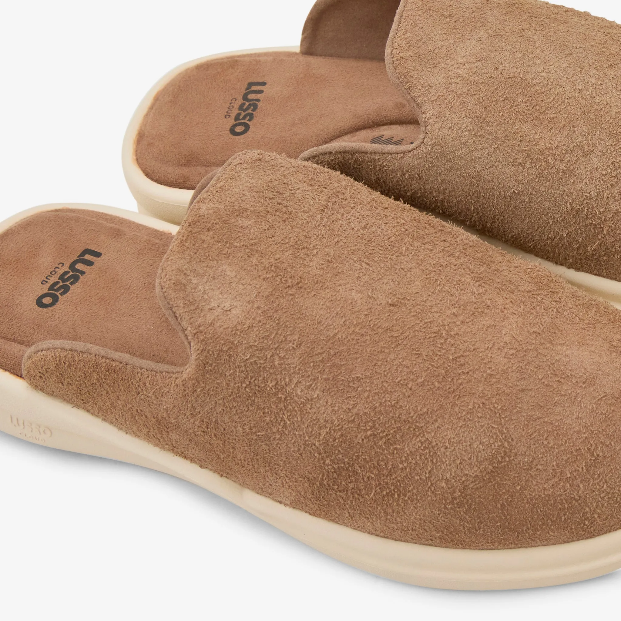 Soft Hike Pelli Hairy Suede Chestnut | Shortbread