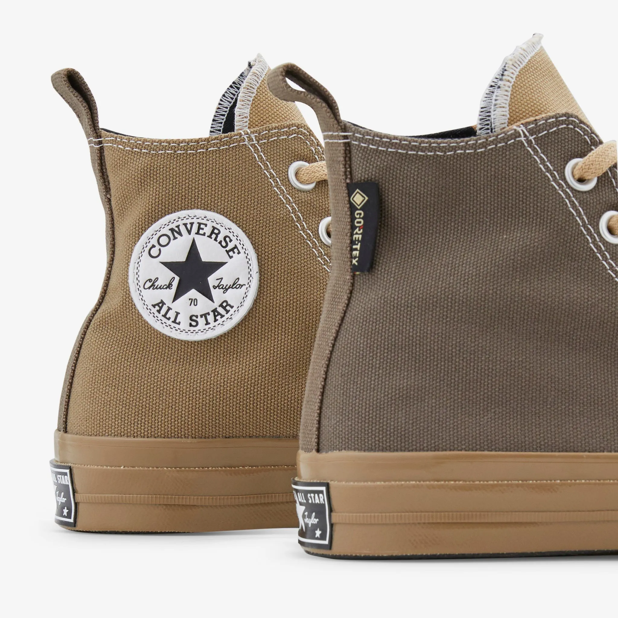 Chuck Taylor '70 GTX Hi Squirmy Worm | Engine Smoke | Khaki Walking   Friendly Every Use
