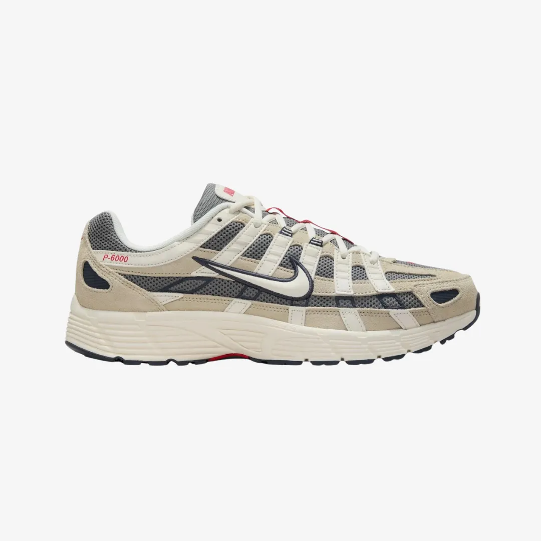 mens nike p-6000 (khaki/pale ivory) Breathable Indoor Fitness Metal Edge