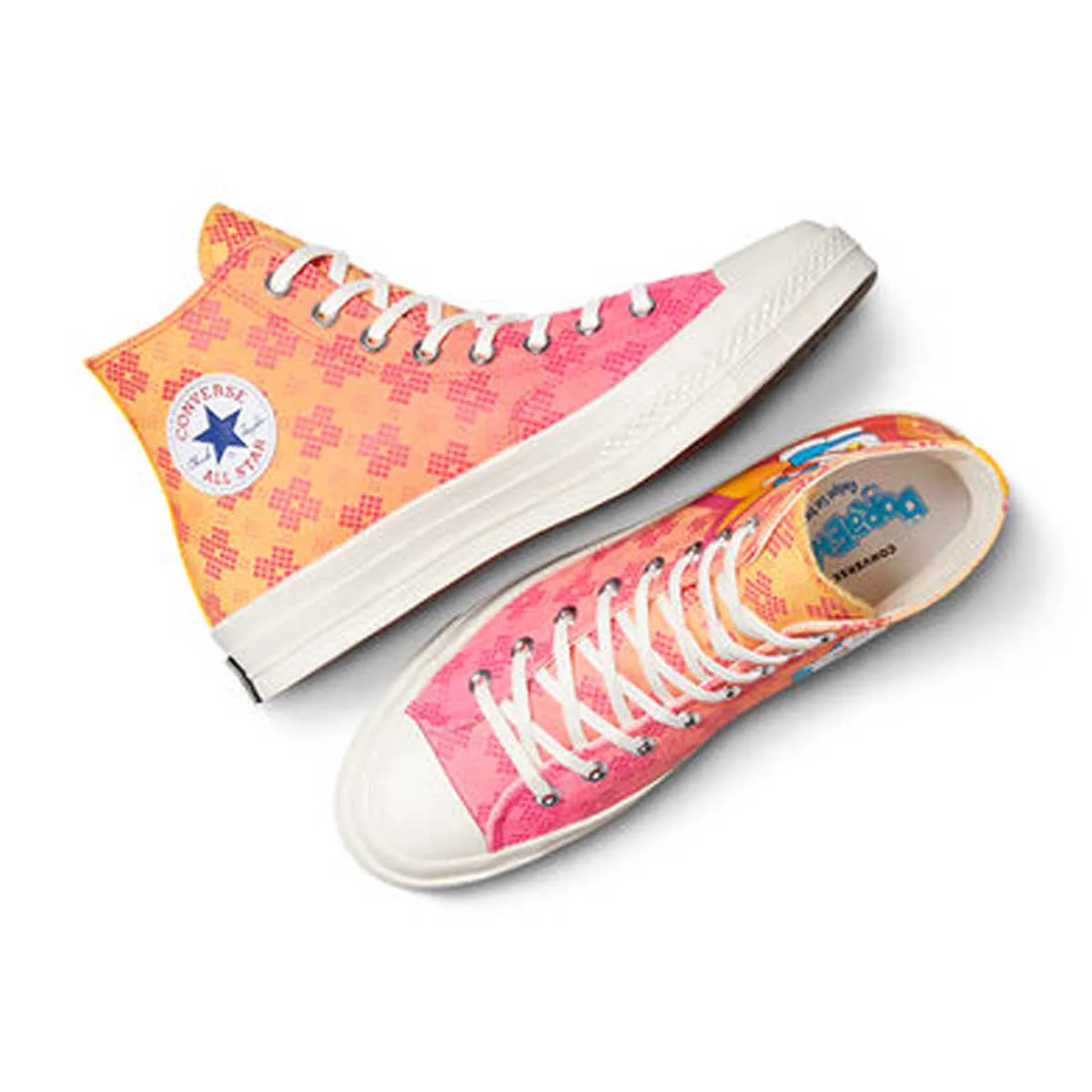   Doraemon Chuck 70 'Habanero Gold Flamingo' Breathable Indoor Fitness Viral Pop
