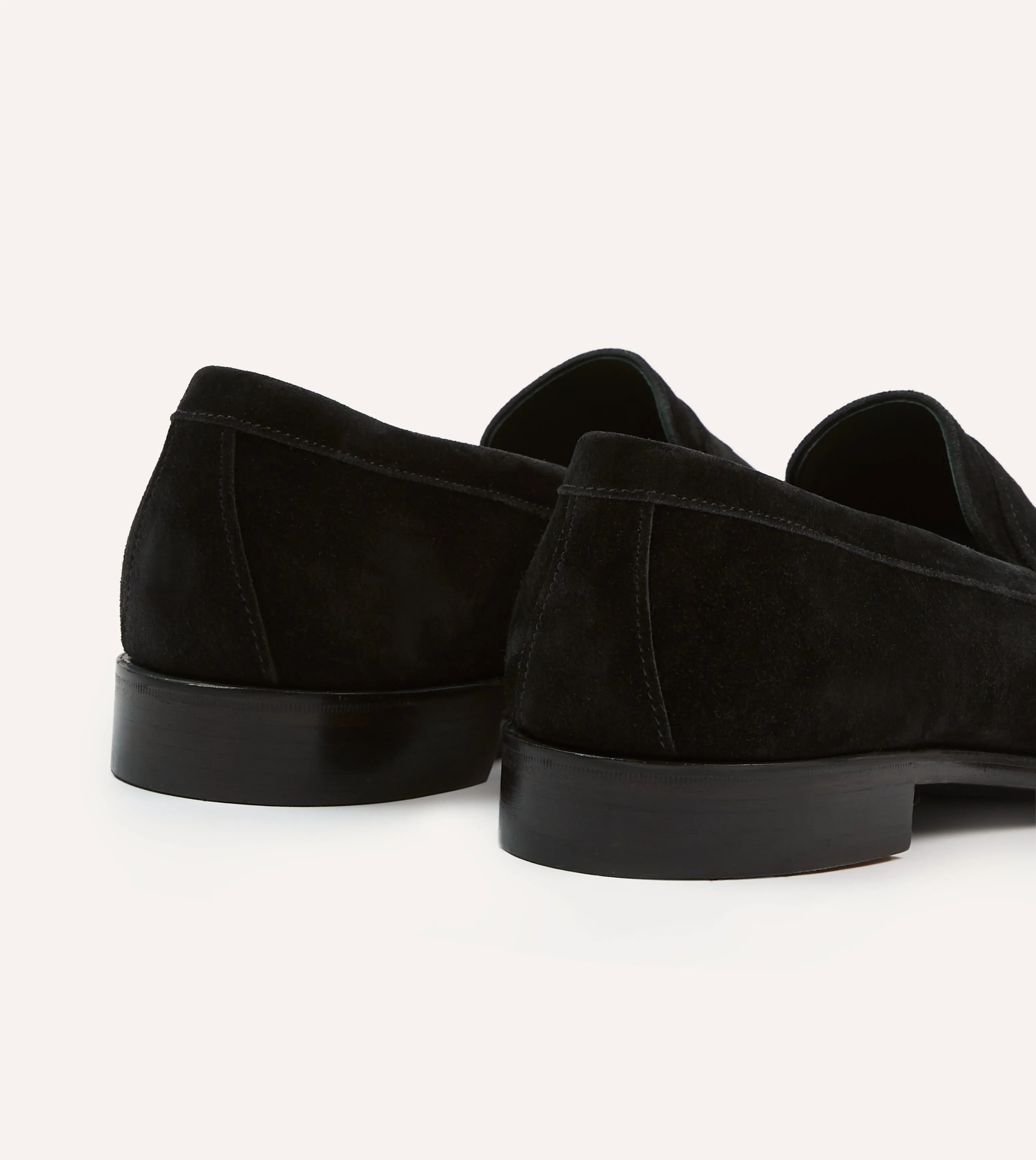 lace - closure Zip Closure Drake's by A. Levine Black Suede Charles Mk II Goodyear Welted Penny Loafer