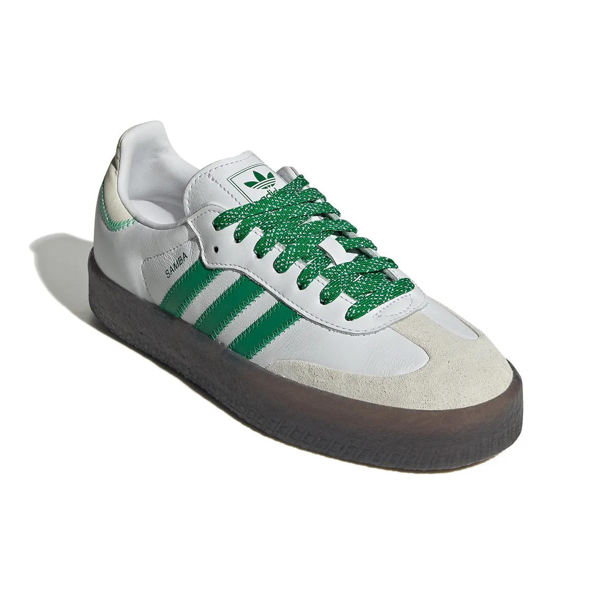 Wmns Sambae 'Cloud White Green' Lightweight Form Rainy Day Street Ball