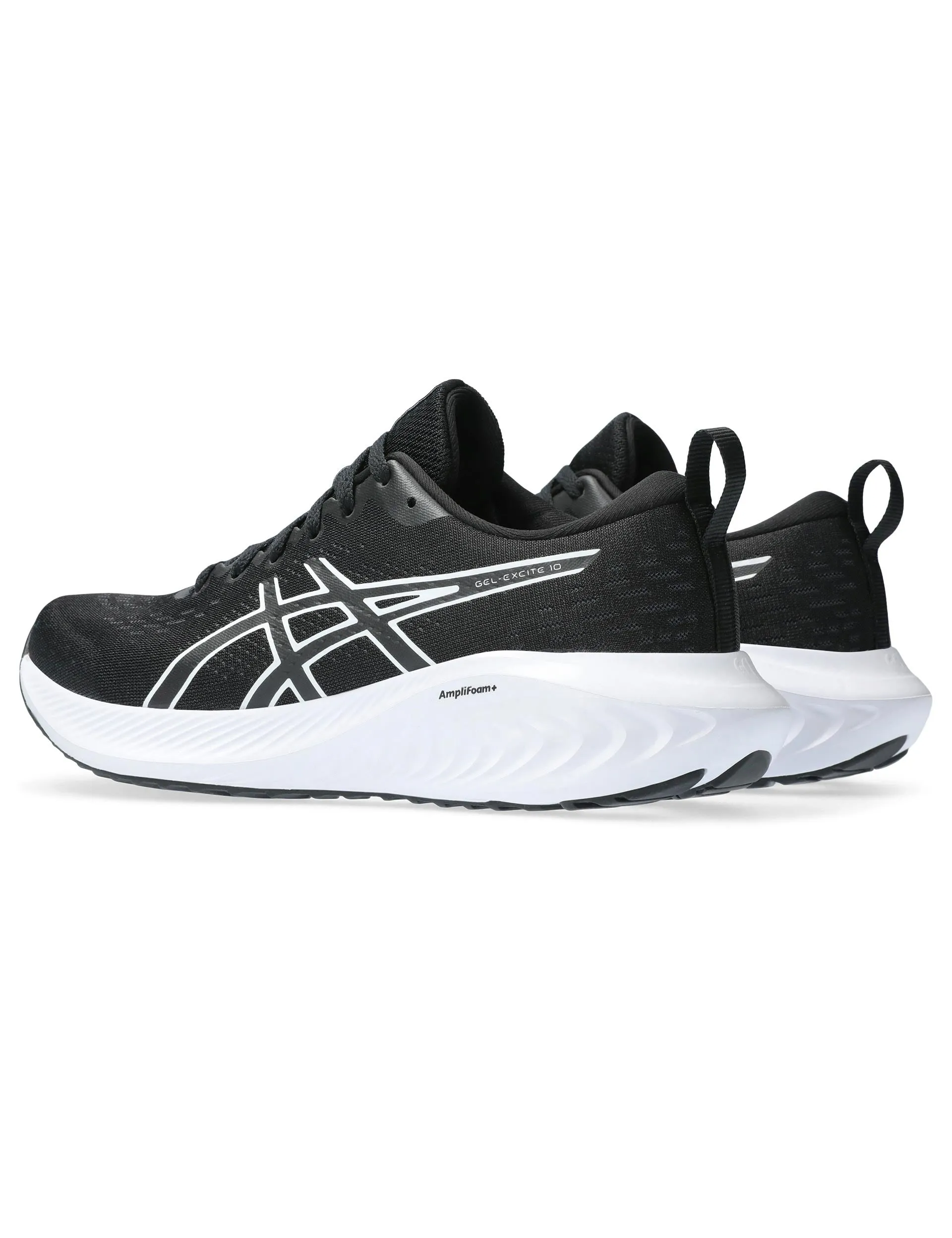 fitness event running gear Adult runner Gel-Excite 10 - Black/White