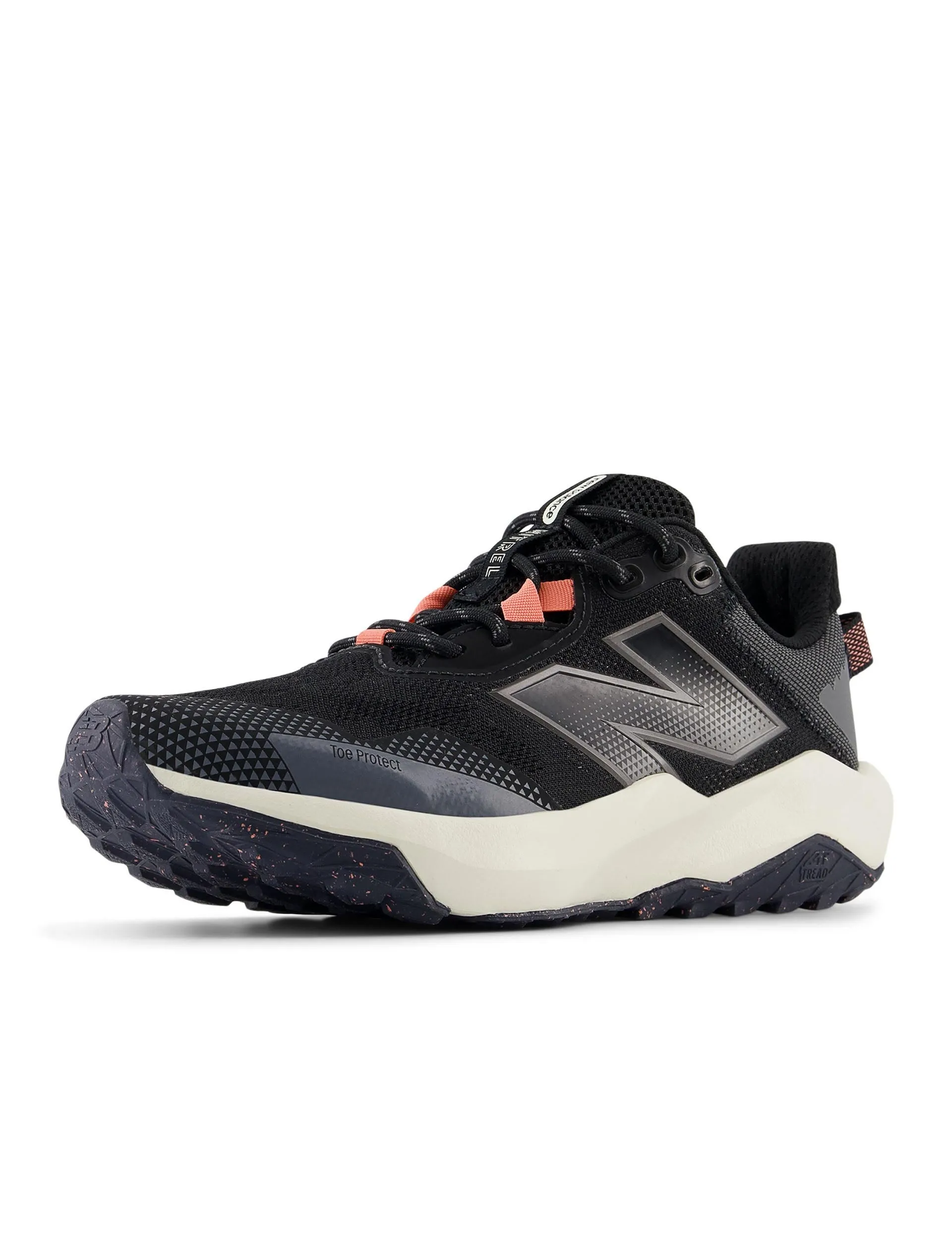 DynaSoft Nitrel v6 Shoes - Black/Castlerock running in shaded tracks shoes