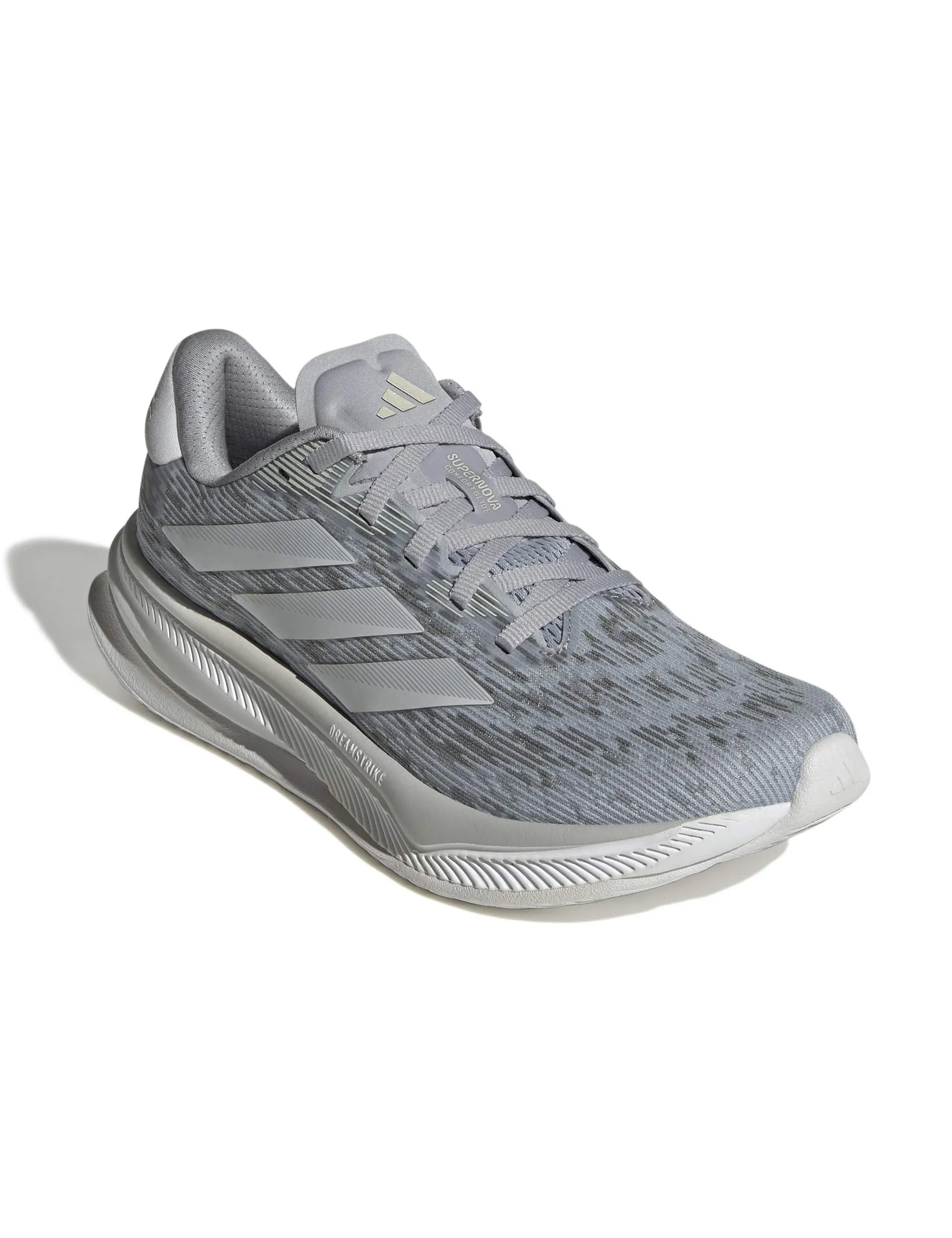 Supernova Comfortglide Running Shoes - Halo Silver/Grey One/Dash Grey 10k - specific shoes hydration pack