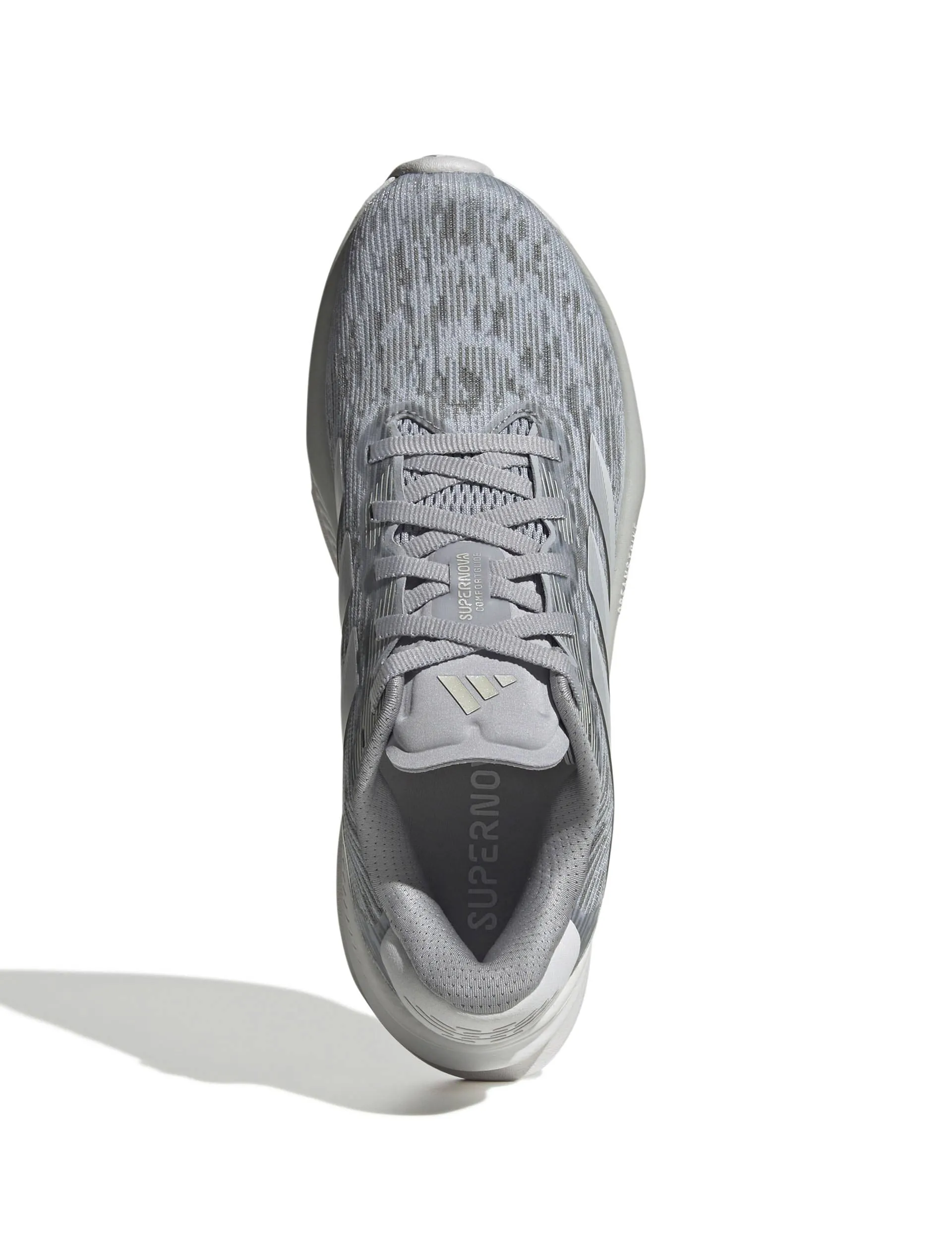 Supernova Comfortglide Running Shoes - Halo Silver/Grey One/Dash Grey All Season Anti - roll