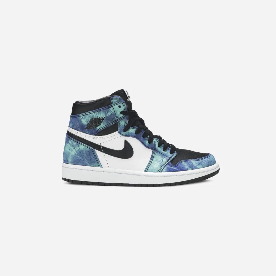 Nike Air Jordan 1 High Tie Dye Grip Tread Pattern Thermo Regulating Liner