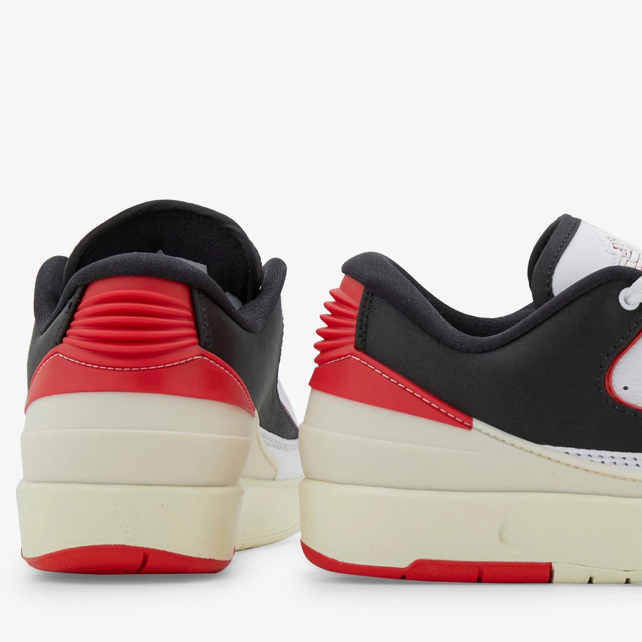 Fit Feel Women's Air Jordan 2 Retro Low White | University Red | Black | Coconut Milk