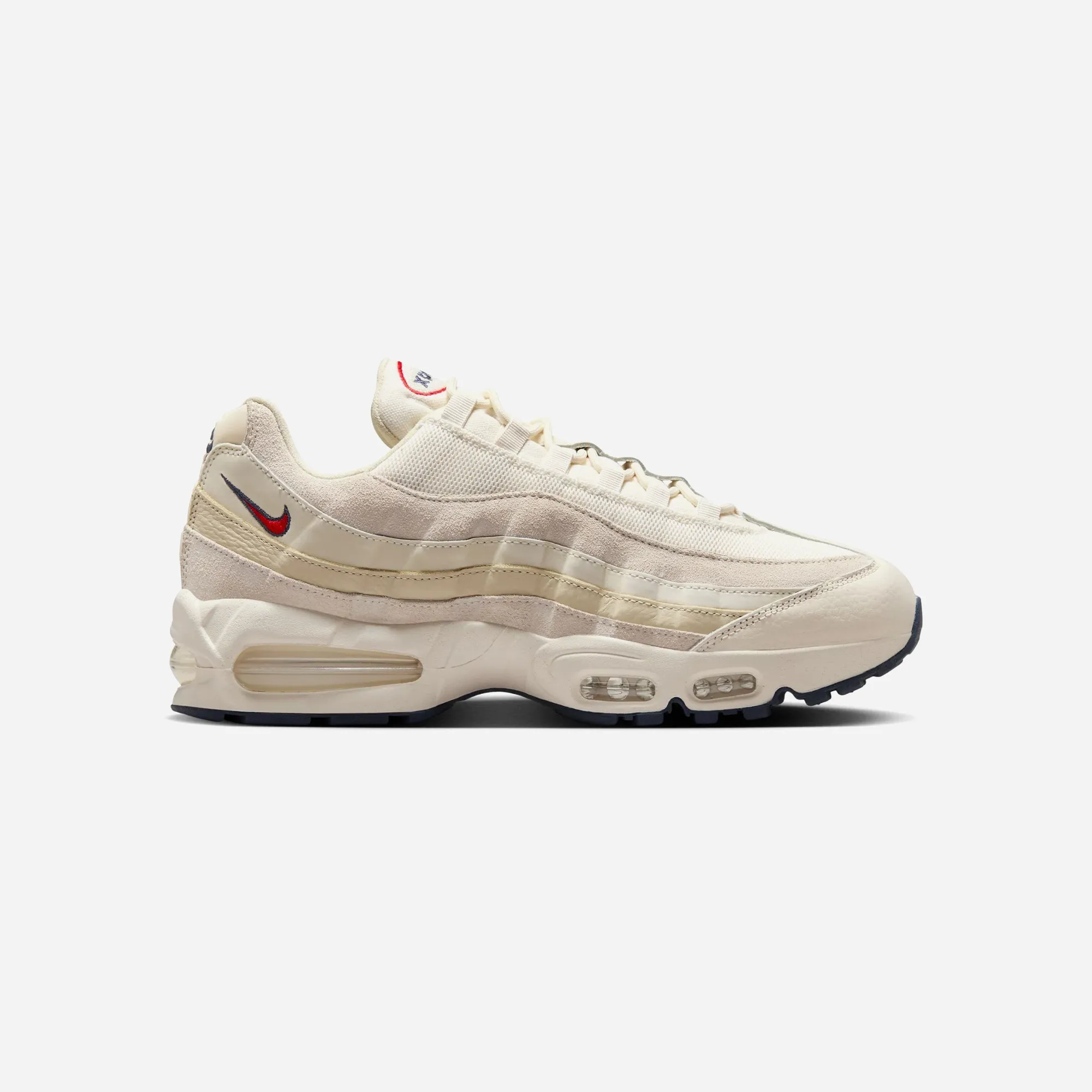 Light Fabric Street Fashion Nike Air Max 95 OG PRM Big Bubble Pale Ivory