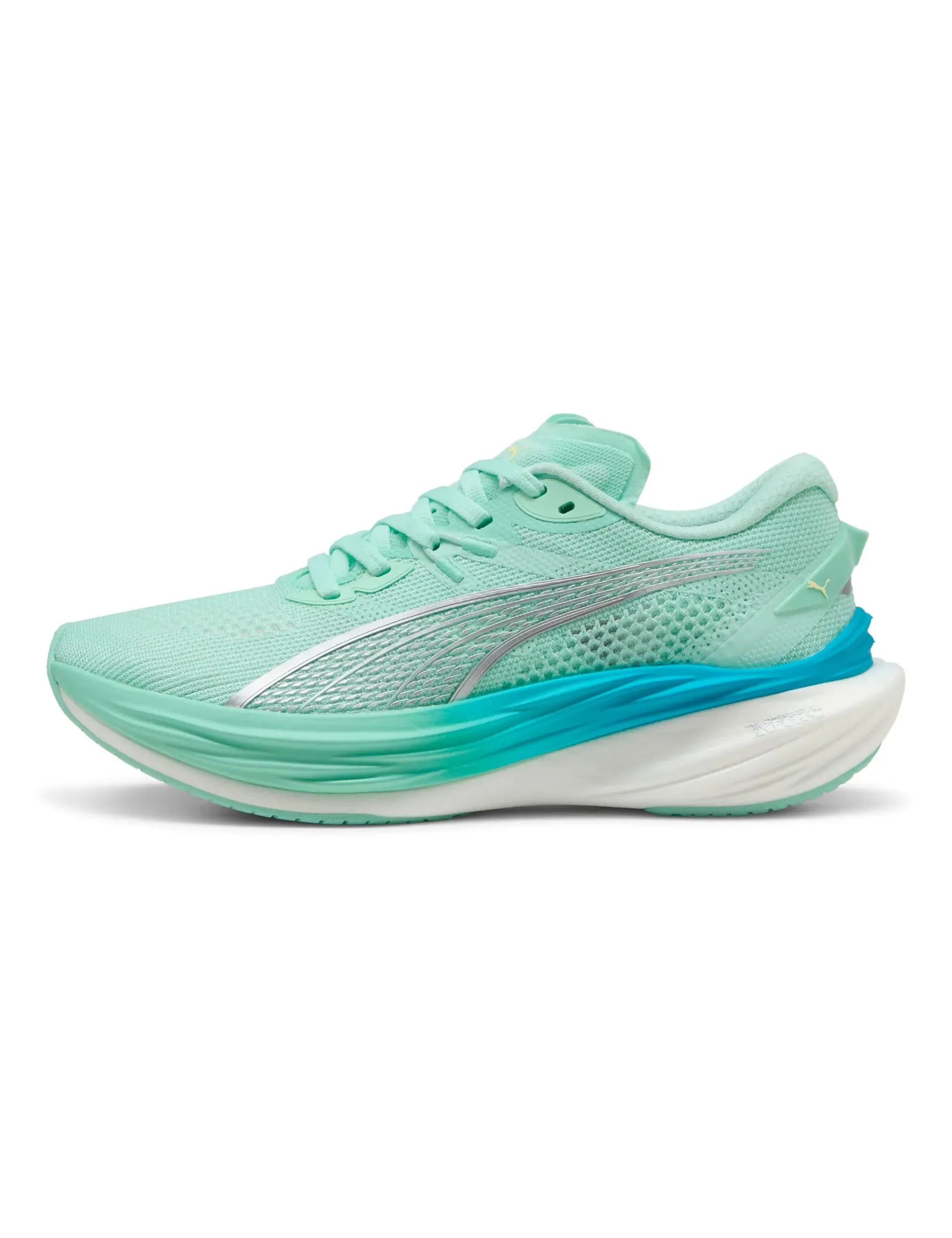Daily Fashion Torsional Stability Frame Deviate NITRO 3 Running Shoes - Mint Melt/Speed Blue