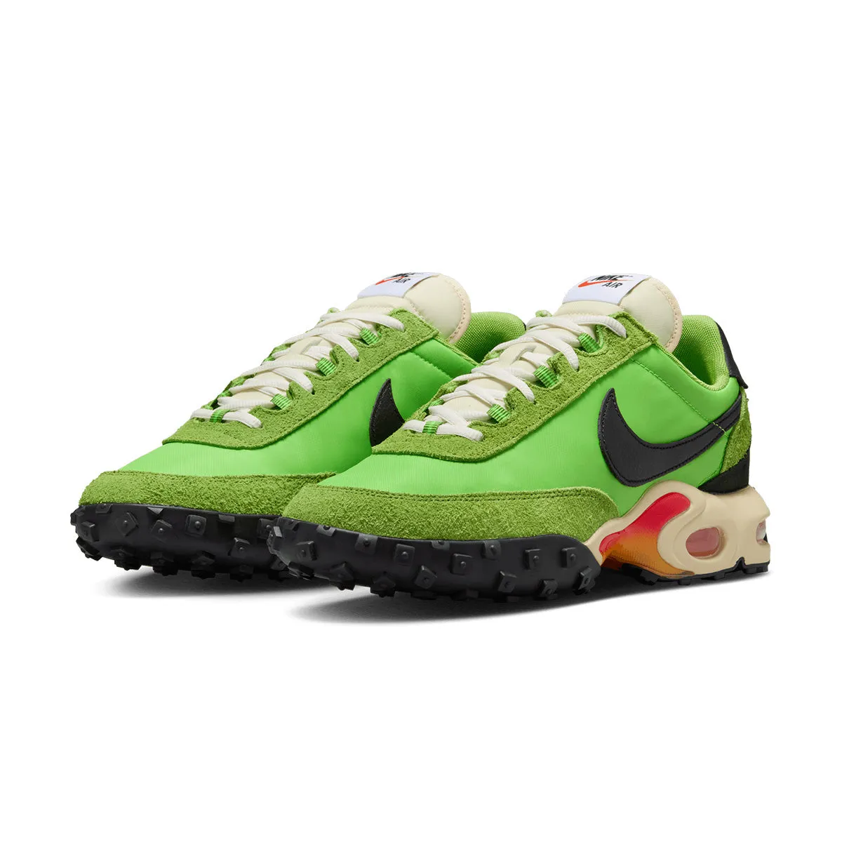 Soft Land Classic Base Air Max Waffle SP 'Action Green'