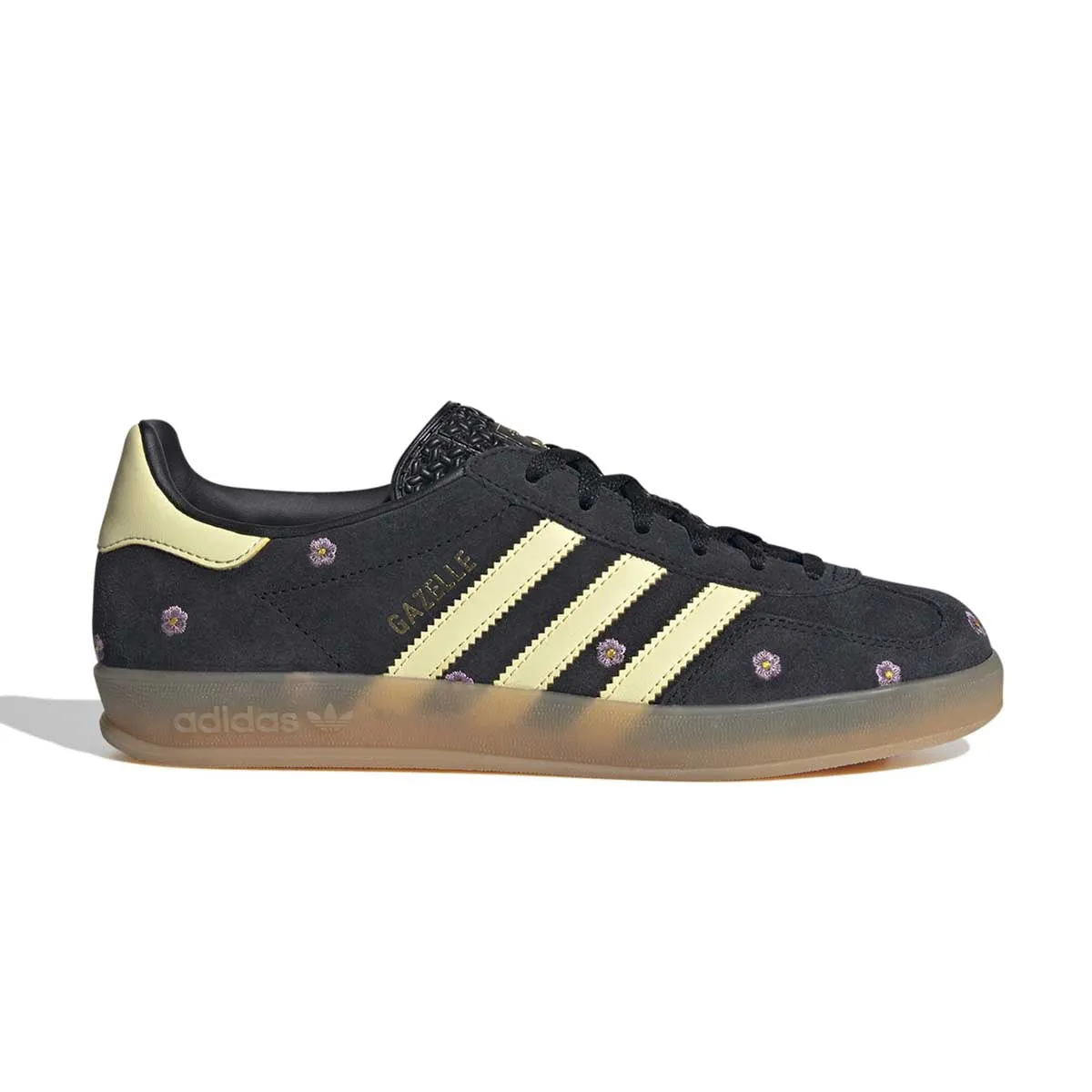 Wmns Gazelle Indoor 'Black Almost Yellow' Easy Flow Zip Fast