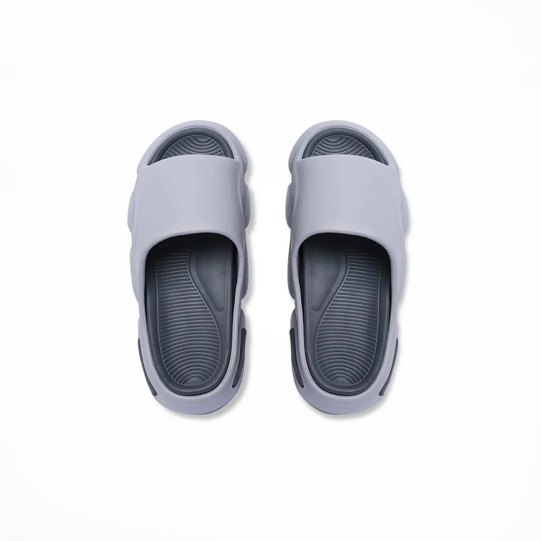 Birdsoles - Bouncy Budgies (Grey) Easy Slip-On