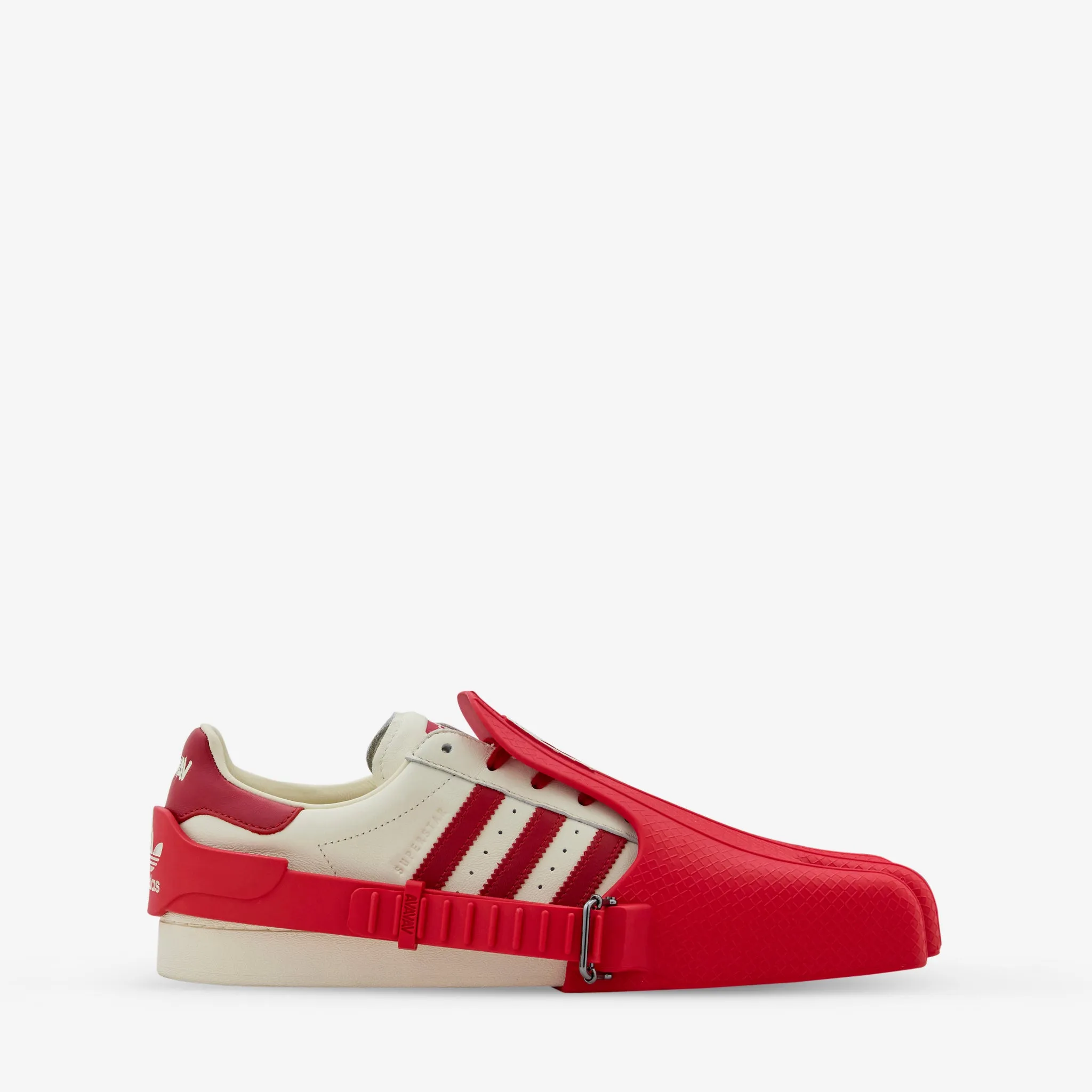Avavav x Women's Superfinger Superstar Better Scarlet | Cream White | Better Scarlet Full Support Everyday Pair