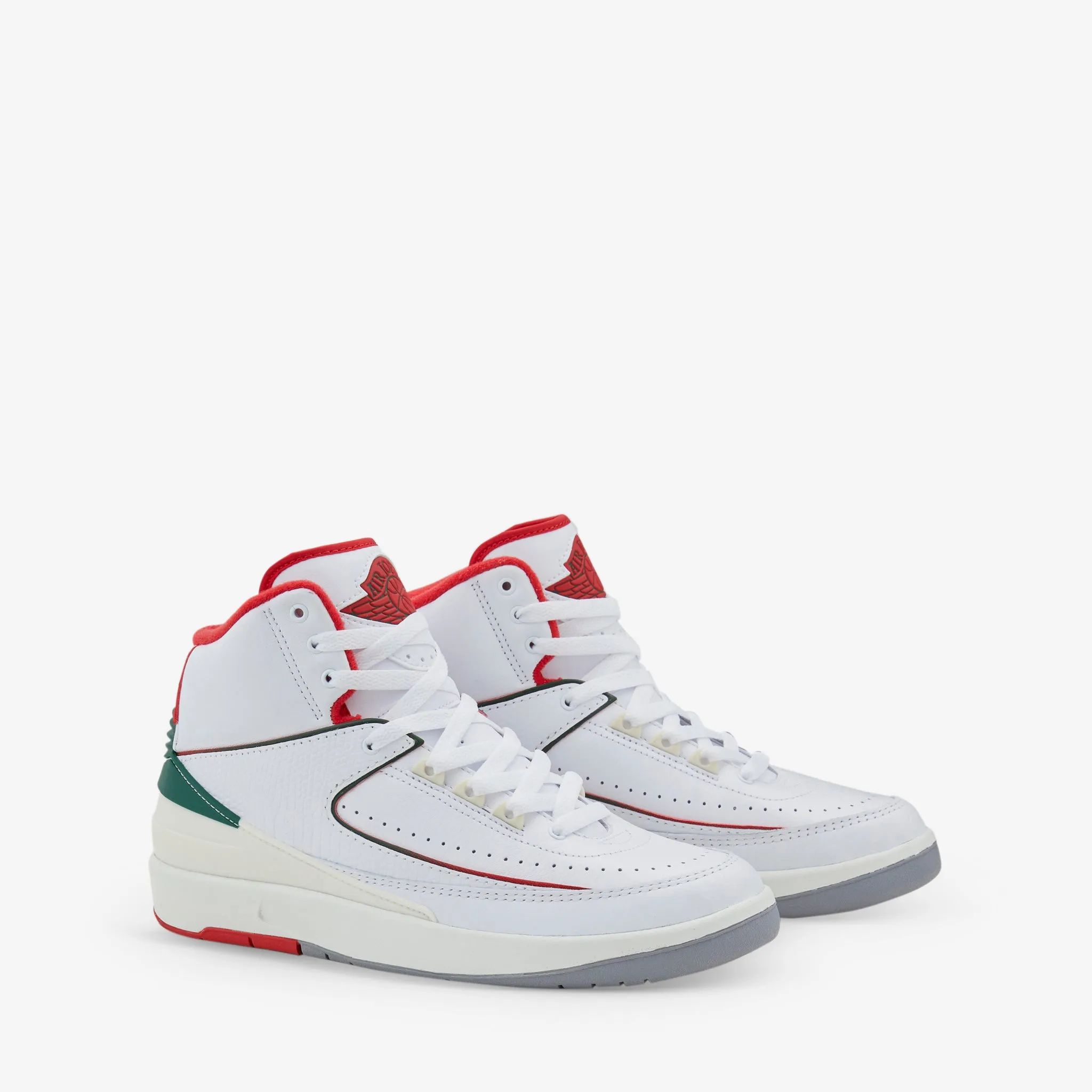 Easy Packing Supportive Heel Counter Air Jordan 2 Retro White | Fire Red | Fir | Sail