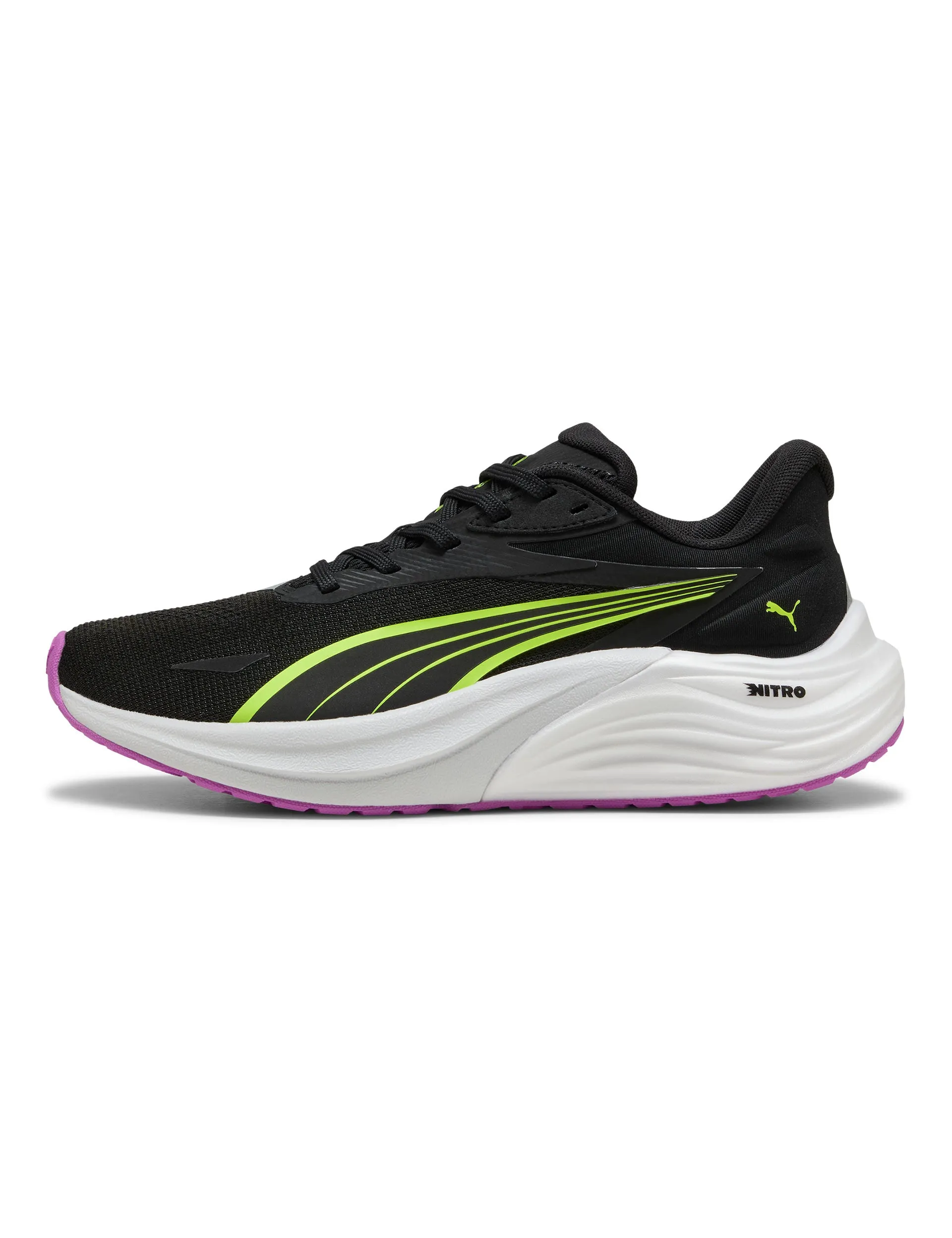 Foot Motion Electrify NITRO 4 Running Shoes - Black/Yellow Alert