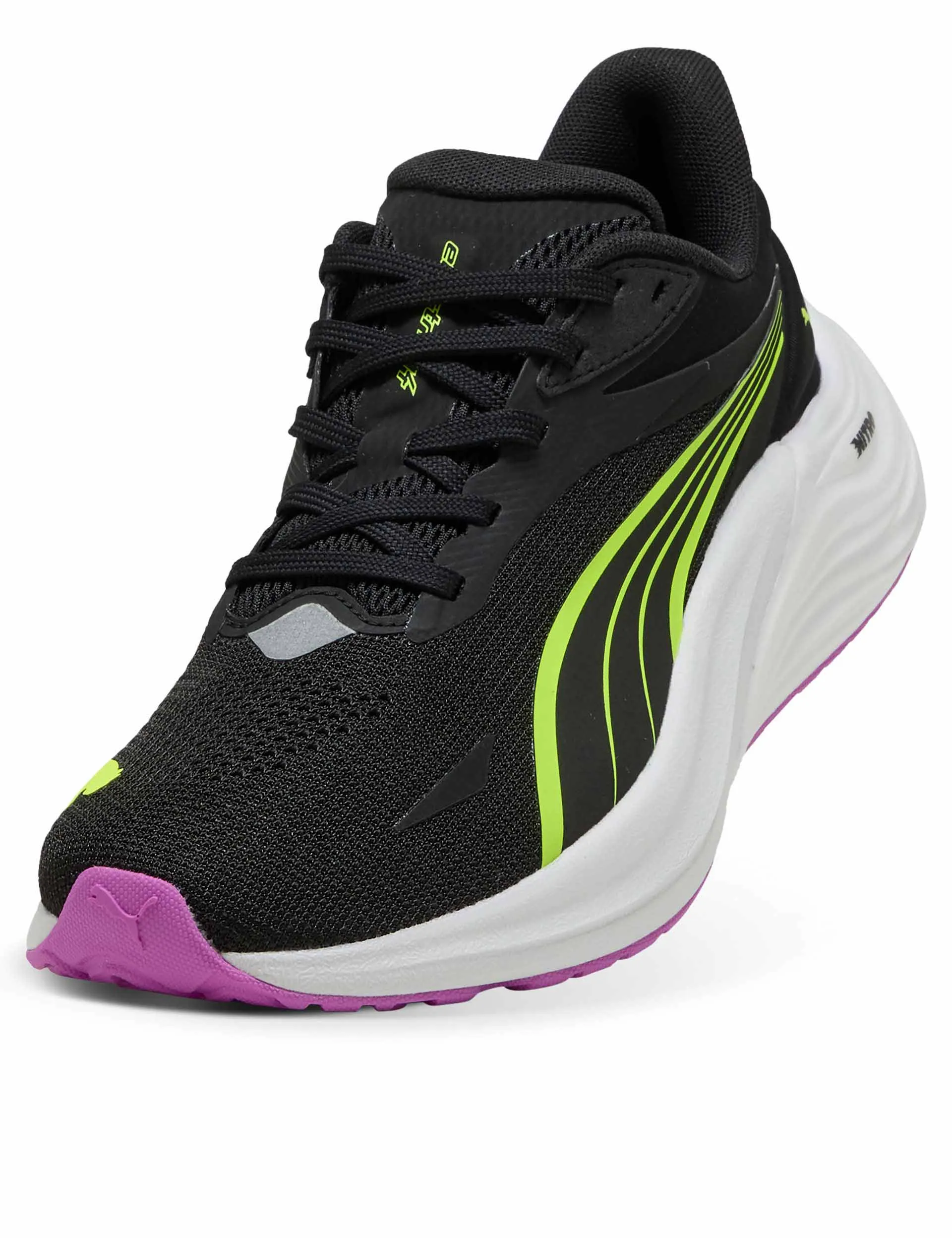 Dynamic Edge Outfit Blend Electrify NITRO 4 Running Shoes - Black/Yellow Alert