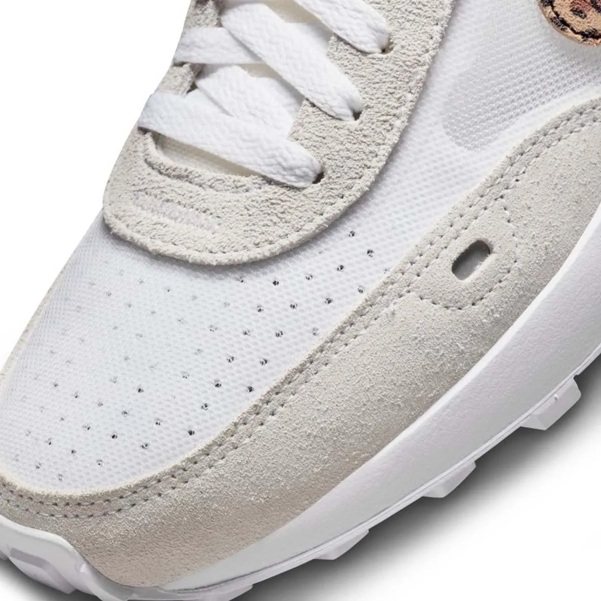 Ventilated Mesh Sunny Walks Breath Fresh Wmns Waffle One SE 'White Leopard'