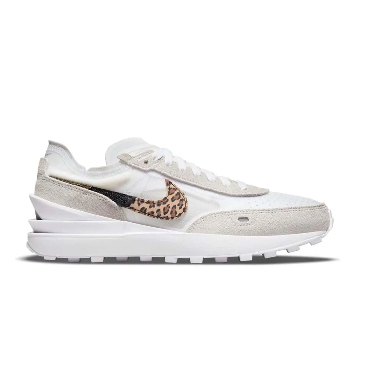 Comfort Walk Love Glow Wmns Waffle One SE 'White Leopard'