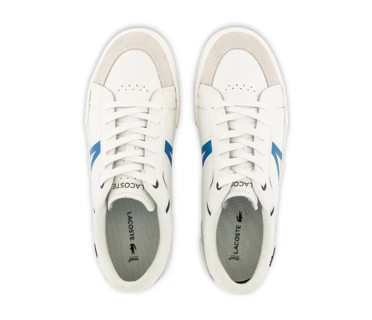 Men's Lacoste L004 0722 2 CMA (White/Blue) Warm Interior