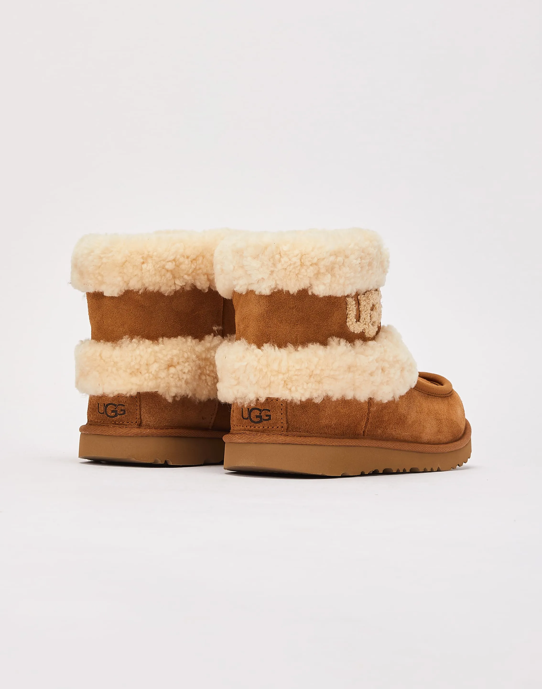 Chic Style UGG Ultra Mini Fluff Boots Grade-School