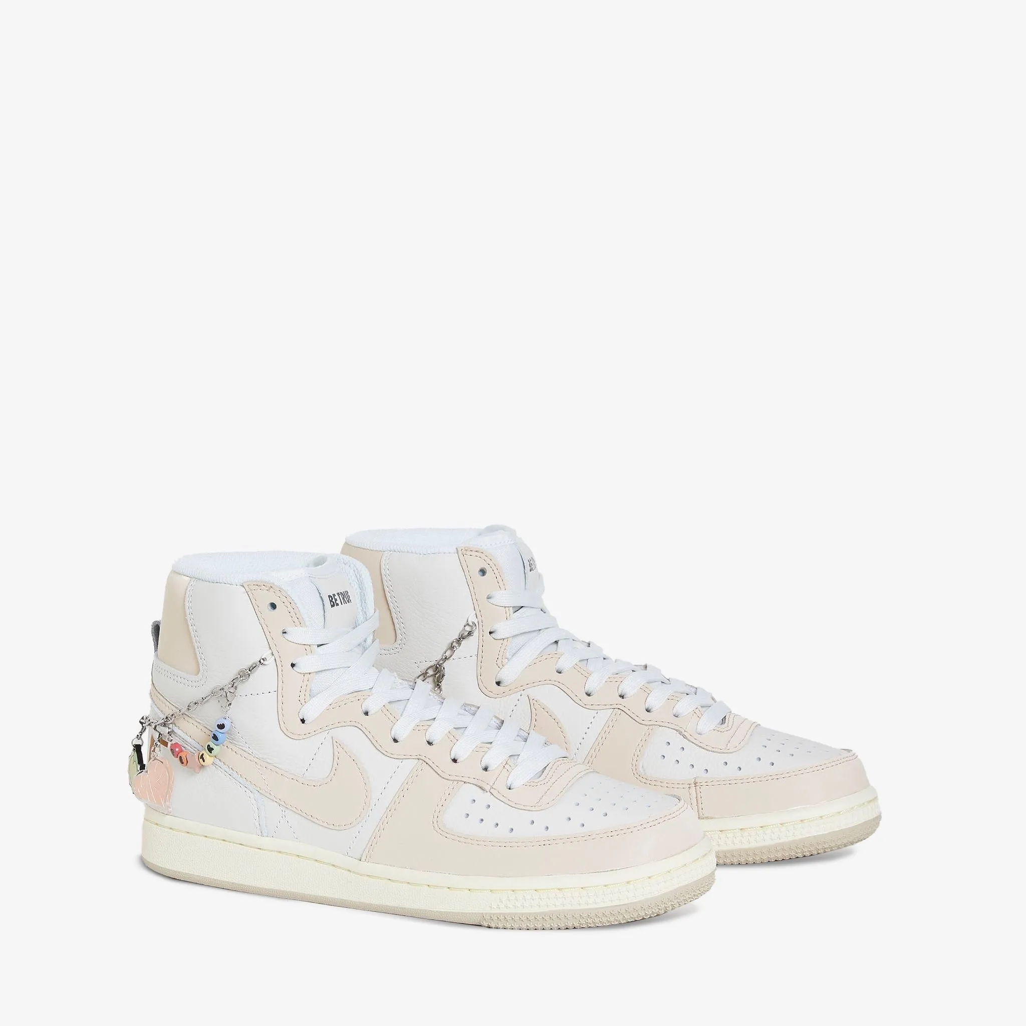 Reactive Ride Anti Odor Coating BE TRUE x Terminator High Summit White | Sanddrift | White
