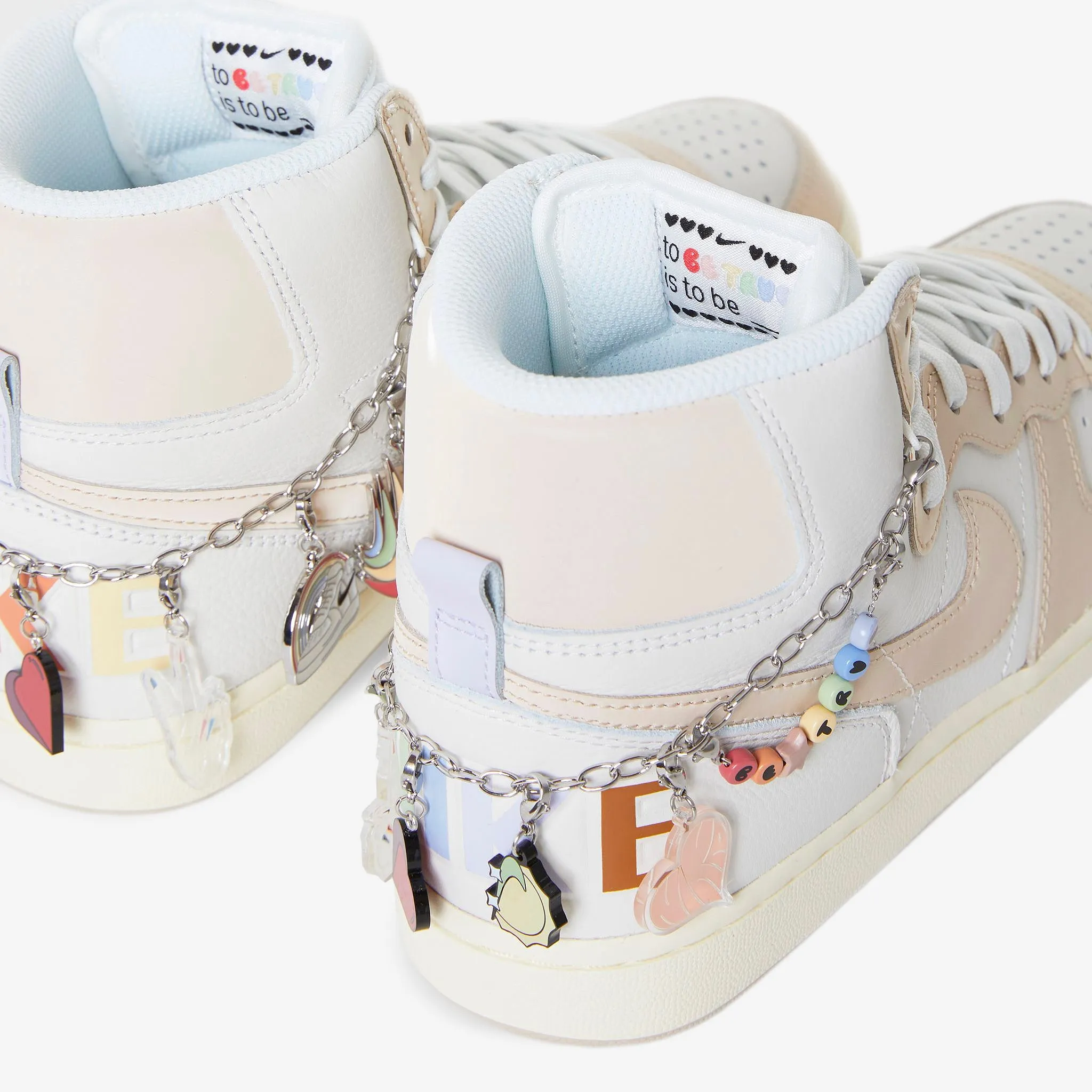 BE TRUE x Terminator High Summit White | Sanddrift | White Flex Notch Comfort Reinforcement