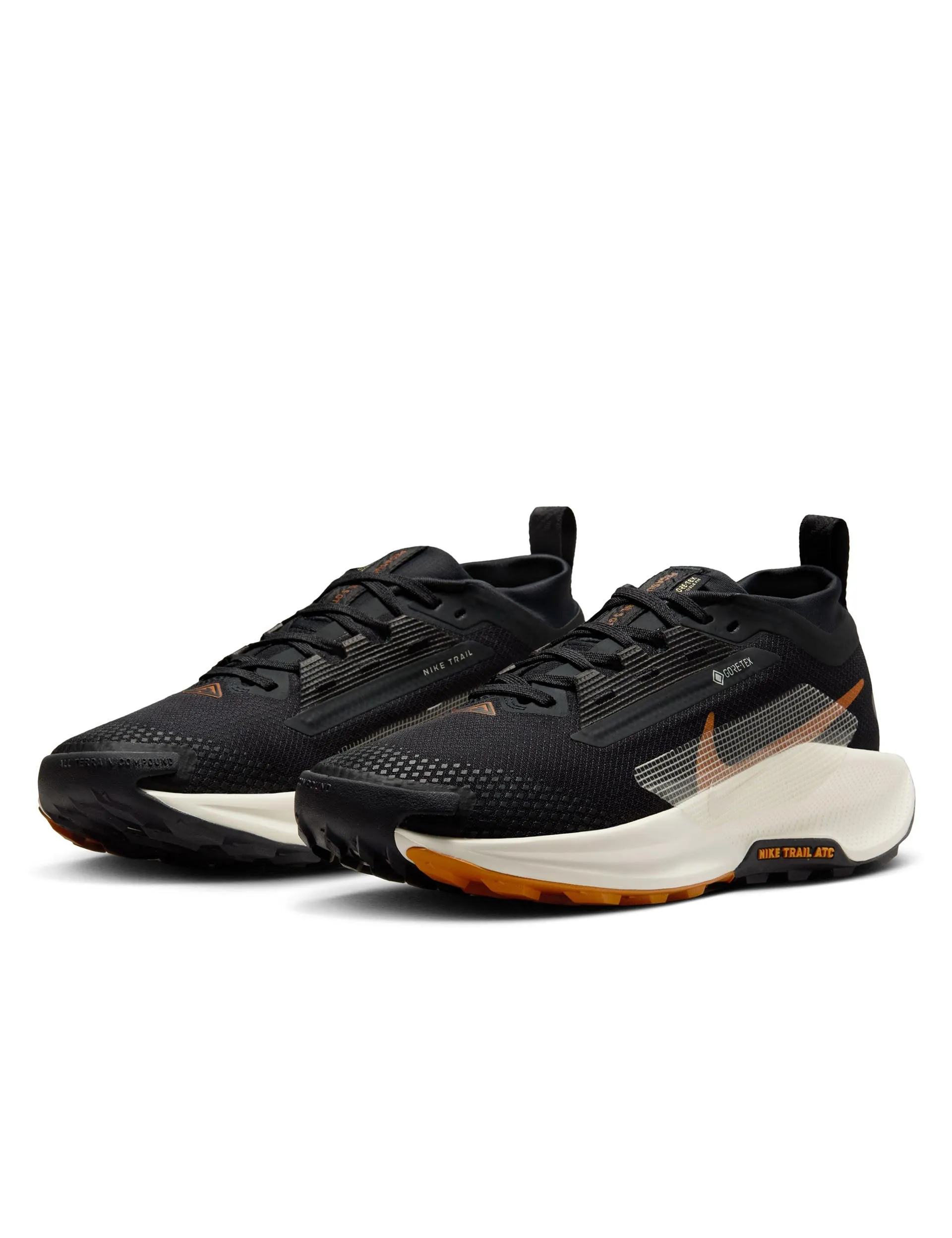 lightweight - construction shoes gel running wear Pegasus Trail 5 Gore-Tex Shoes - Off Noir/Pale Ivory/Black/Monarch