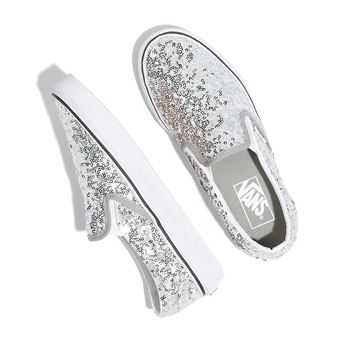 Classic Slip-On 'Sequins' Star Mood Durable Material