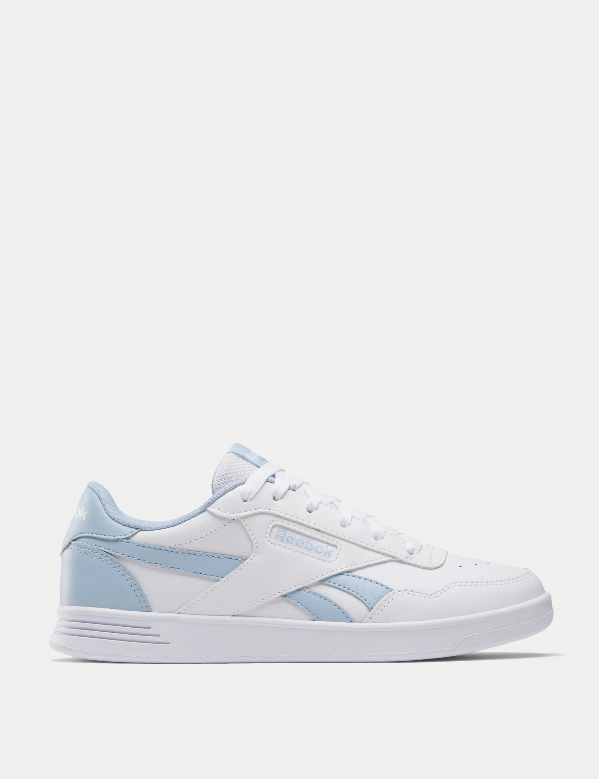 Court Advance Shoes - White/Y2K Blue/Upgrade Blue wide - toe box shoes