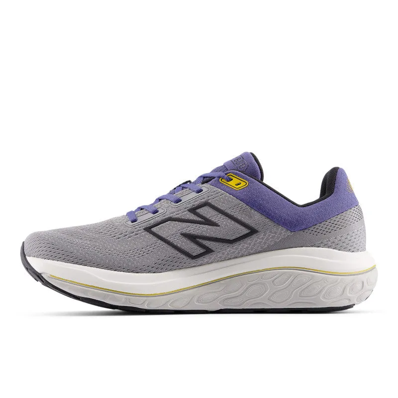 Fresh Foam X 860v14 - Slate Grey with Dream State and Ginger Lemon - Men's breathable fabric shoes antibacterial - feature shoes