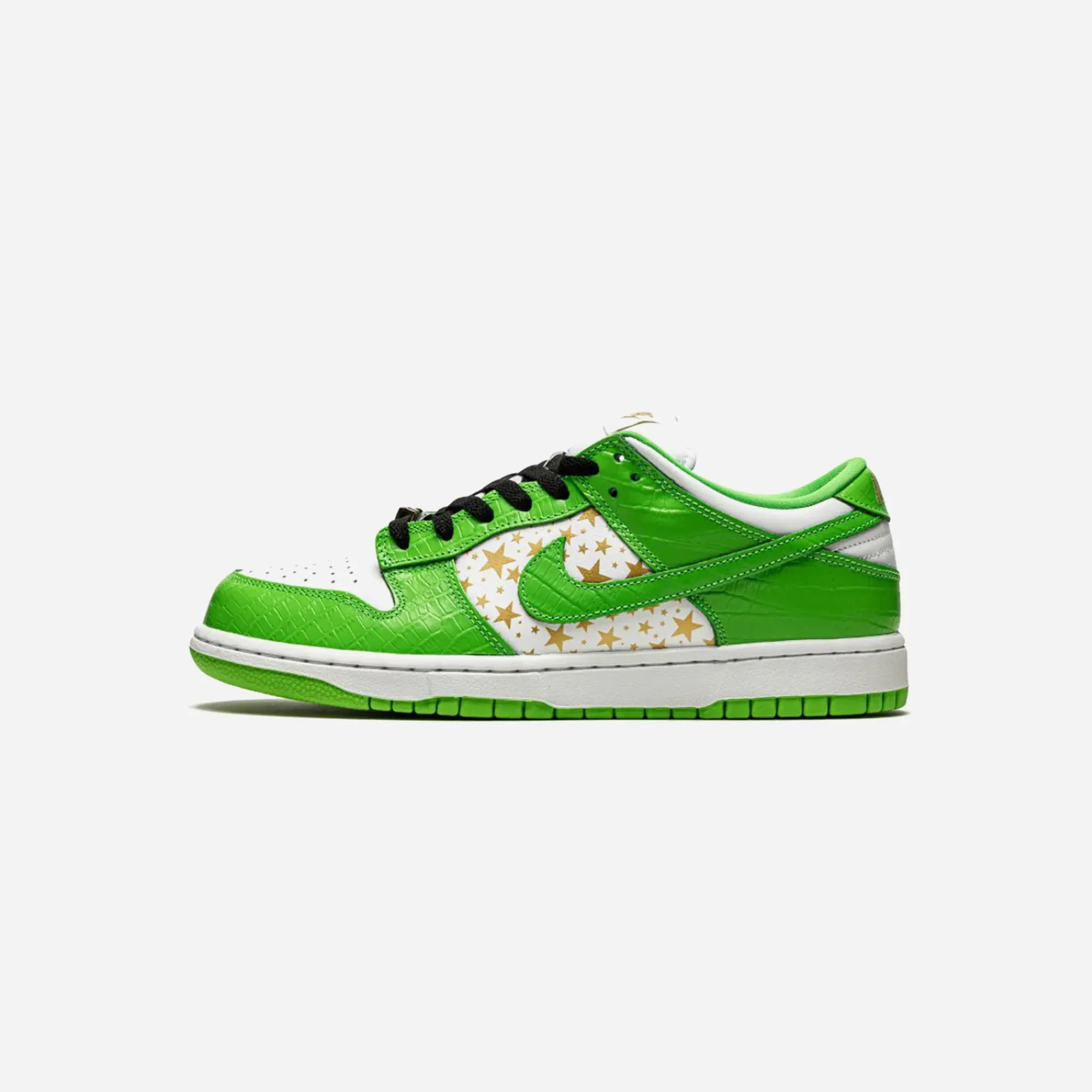 SB DUNK LOW SUPREME STARS MEAN GREEN Energy Walk