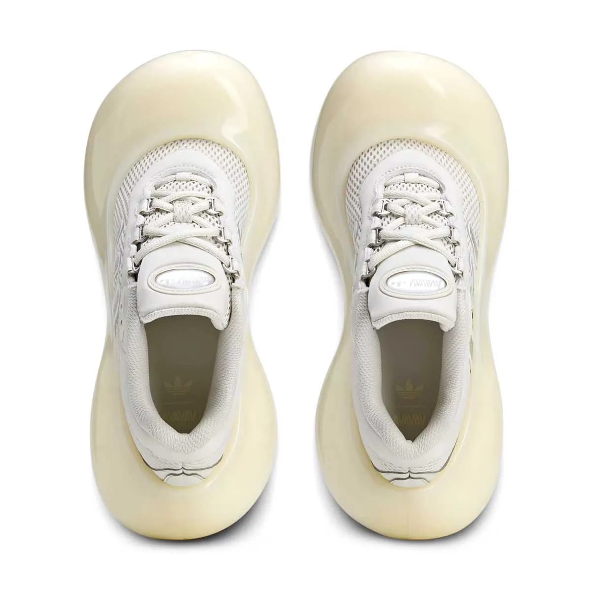 Breathable Beach Walk Foam Lining Standing Workers   Avavav Moonrubber 'Off White Silver Metallic'