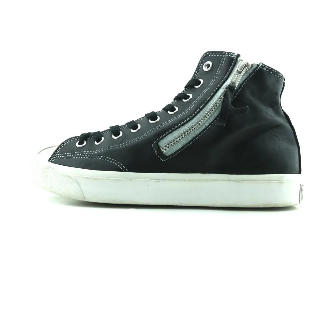 Modern Ease Relaxed Fit Shoes CONVERSE JACK PURCELL ZIP HIGH