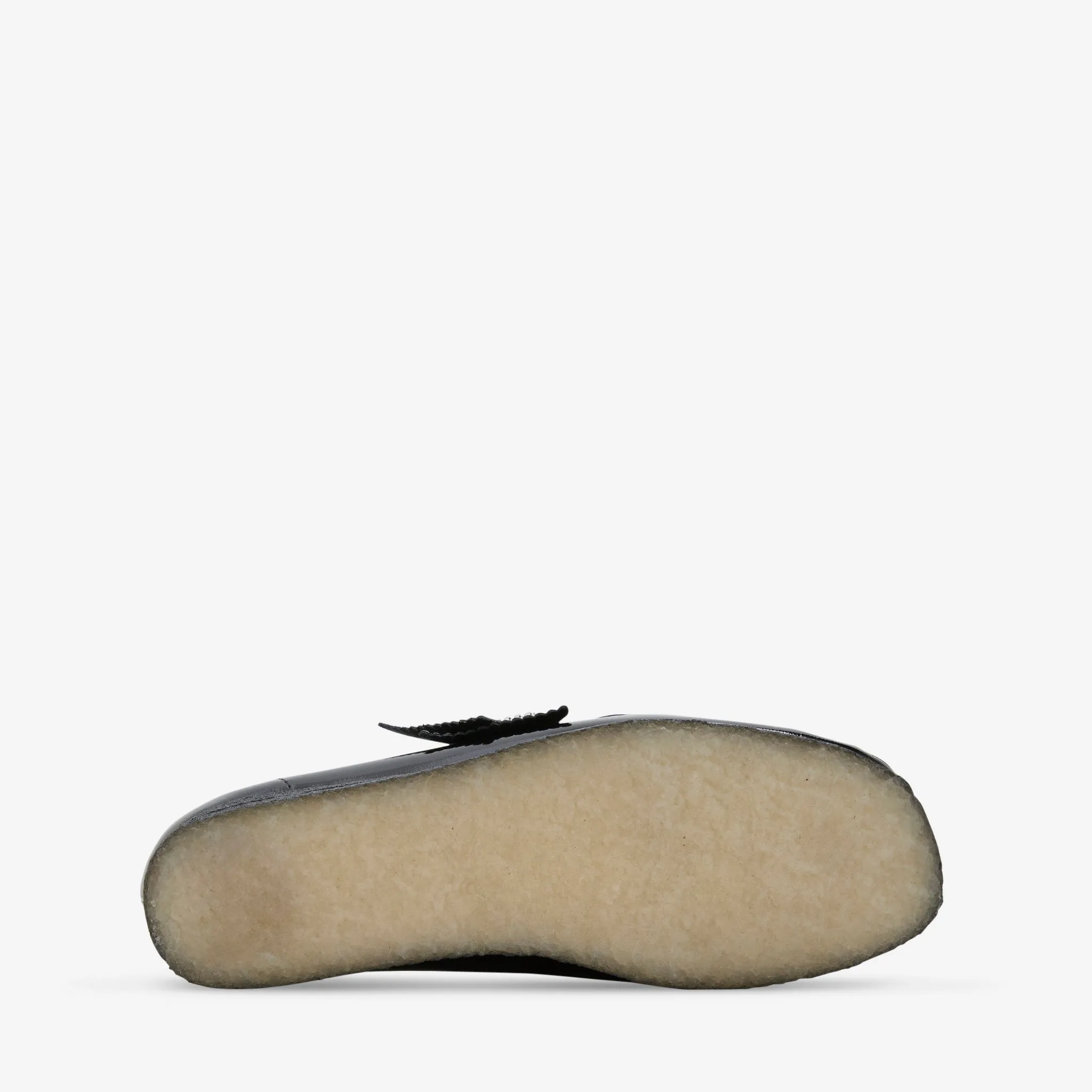 Women's Wallabee Black Patent Noon Walk
