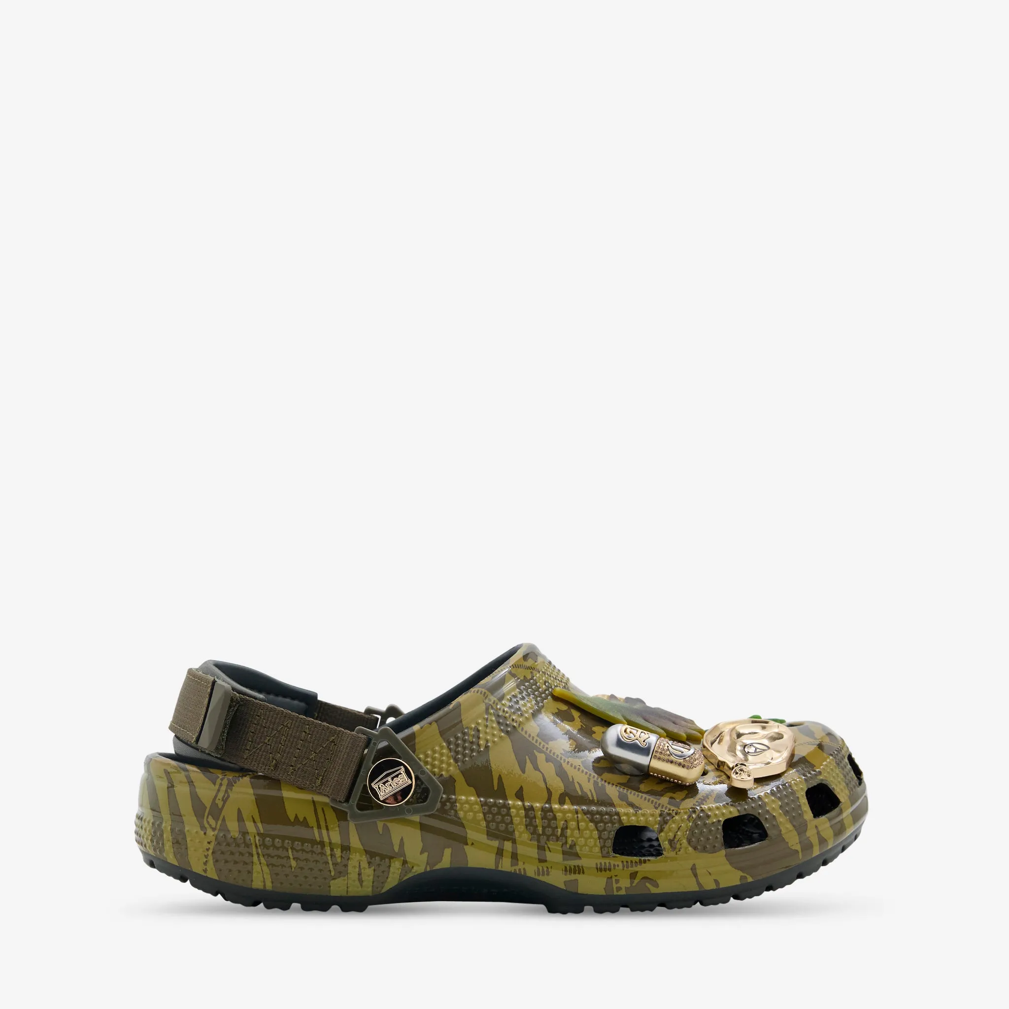 padded lining Crocs x Classic Clog Dark Algae