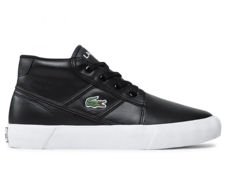 Men's Lacoste Gripshot Chukka 03211 CMA (Black/White) SyntheticMaterial