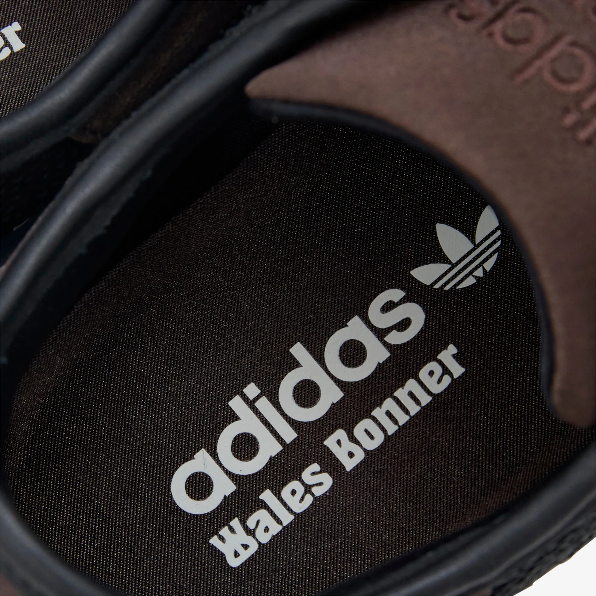Slip-Resistant Shoes Wales Bonner x Karintha Lo Core Black | Silver Metallic | Dark Brown