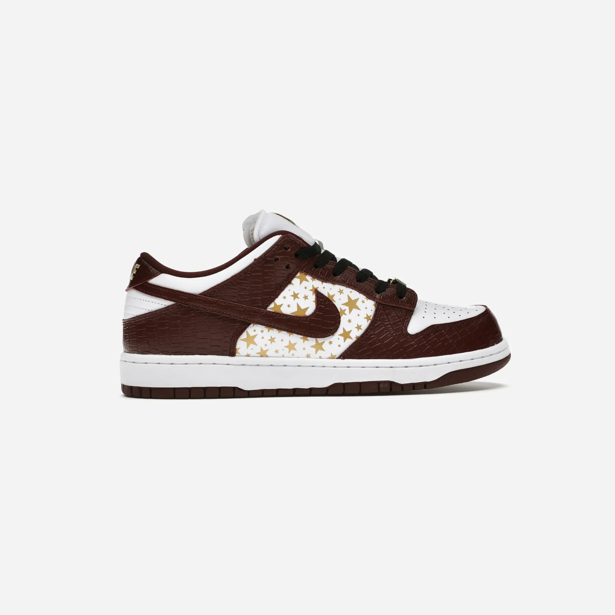 SuedeUpper Multi   Purpose SB DUNK LOW SUPREME STARS BARKROOT BROWN