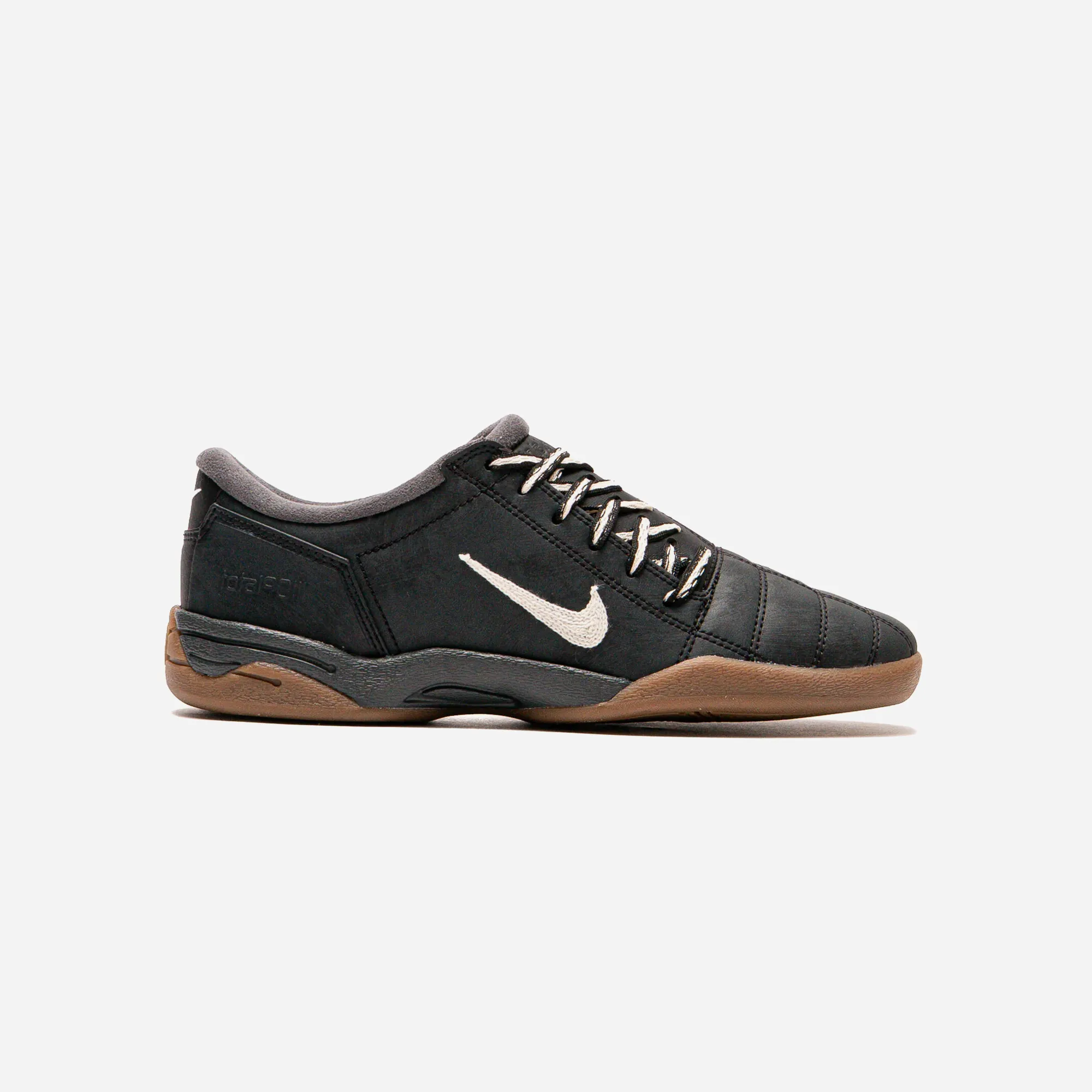 Anti Slip Lacing Step By Step Nike Total 90 3 SP Black Gum WMNS