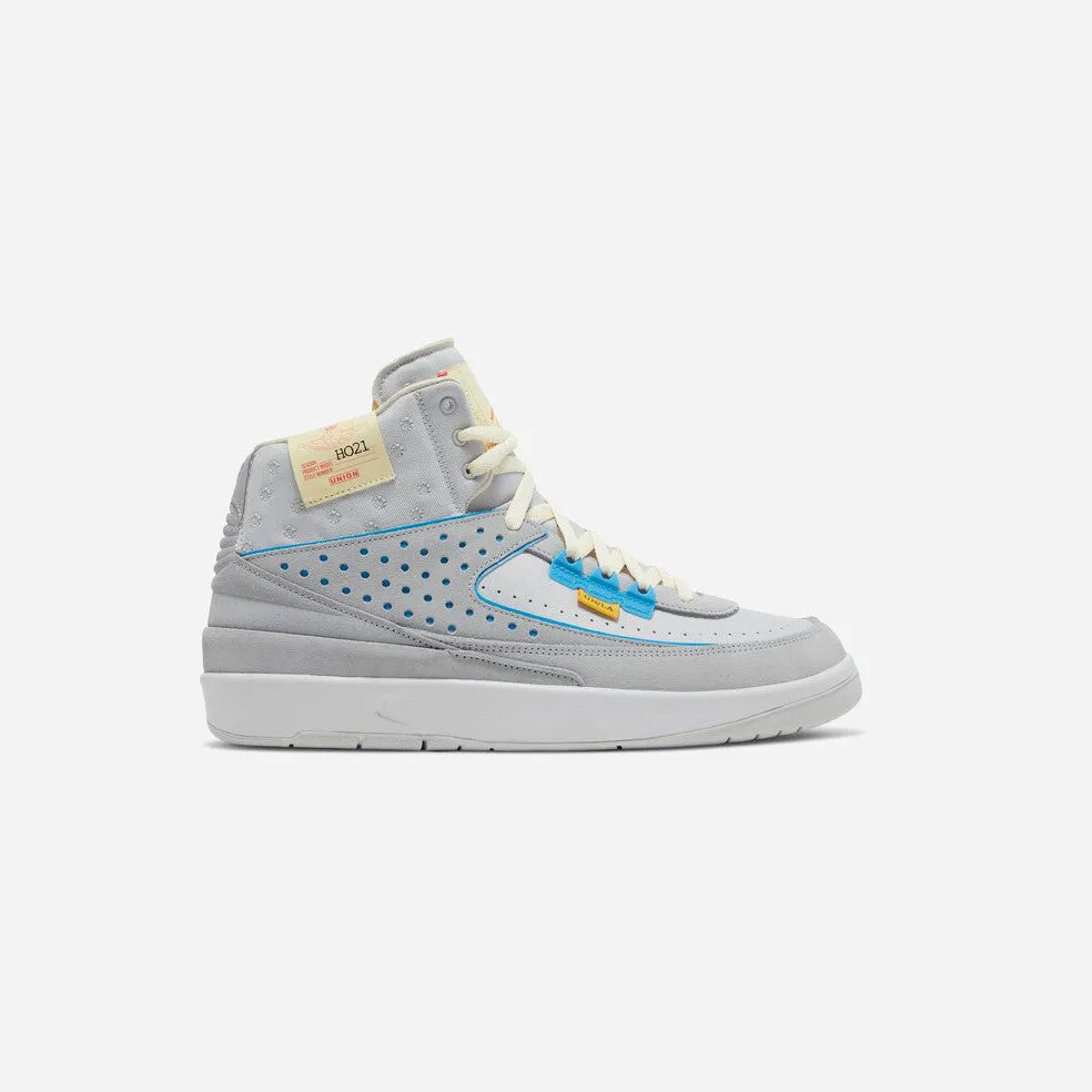 Eco Friendly Construction Fit Freedom Nike Air Jordan 2 Union Grey Fog