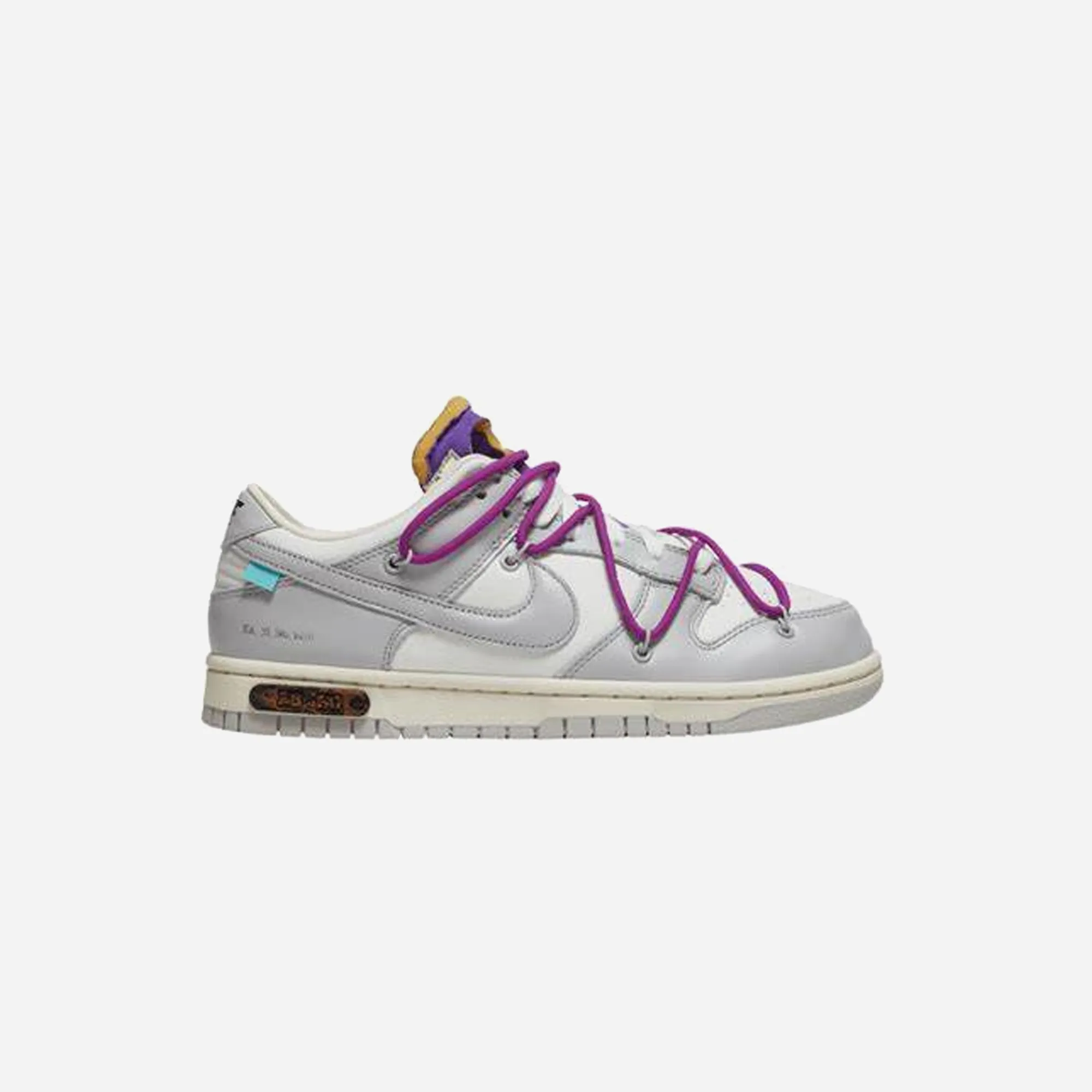 Non Toxic Adhesives Precision fit Nike Dunk Low Off-White Lot 28