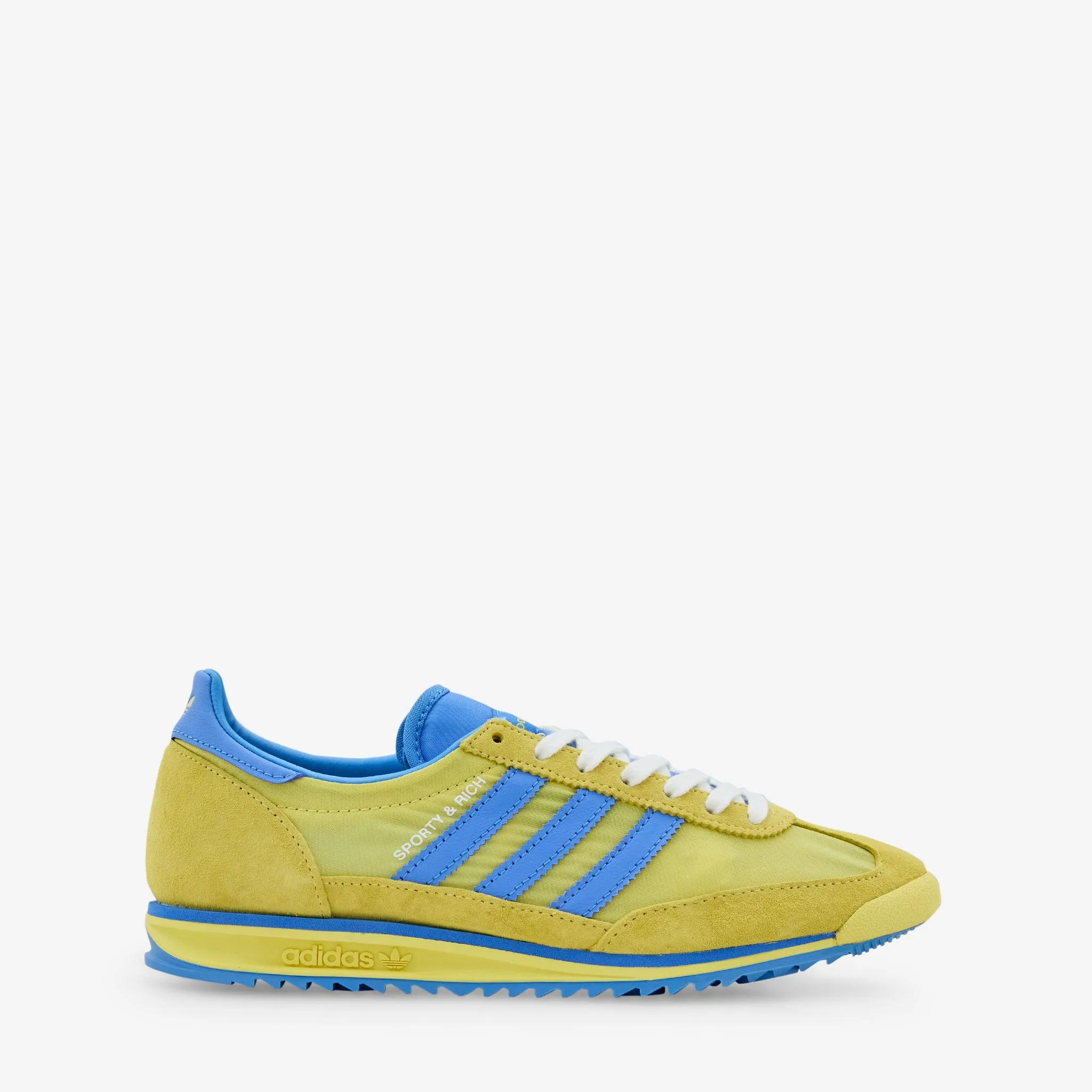Sporty & Rich x Women's SL72 Light Yellow | Real Blue | Cloud White Active Step