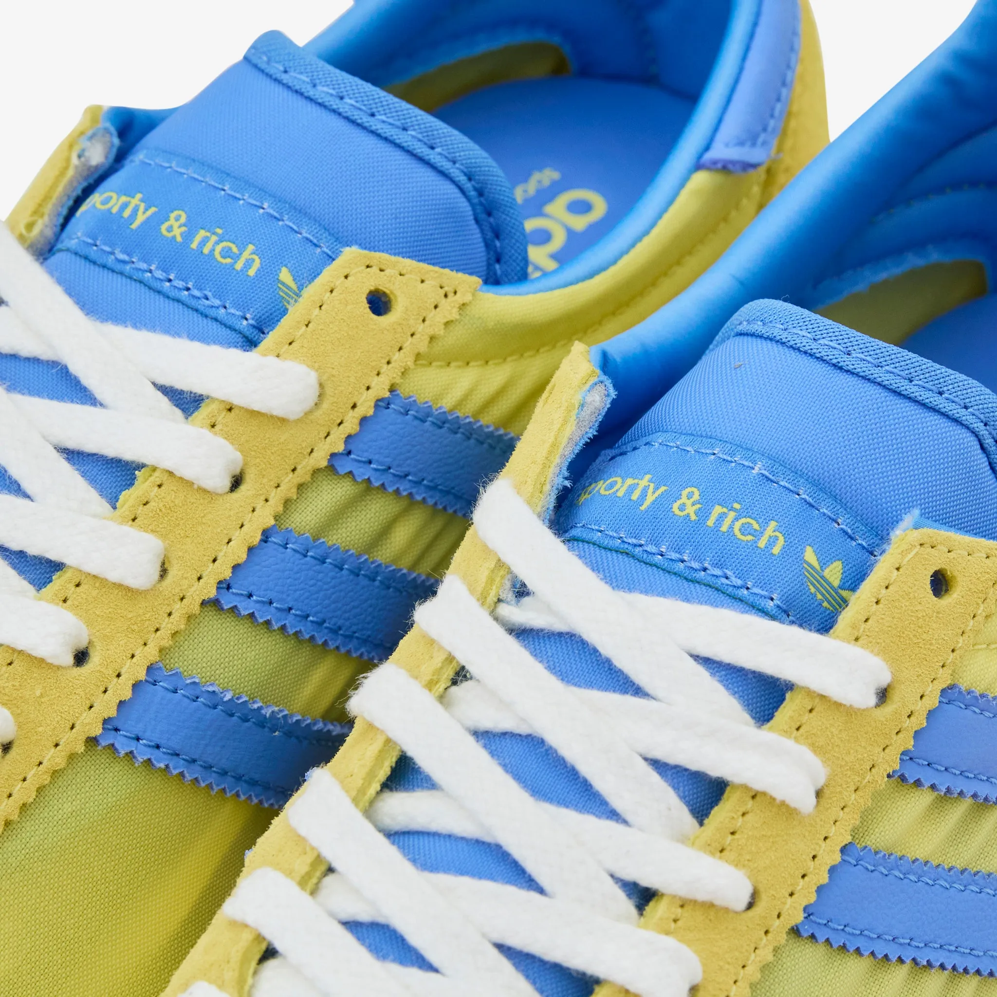 Sporty & Rich x Women's SL72 Light Yellow | Real Blue | Cloud White Urban Friendly